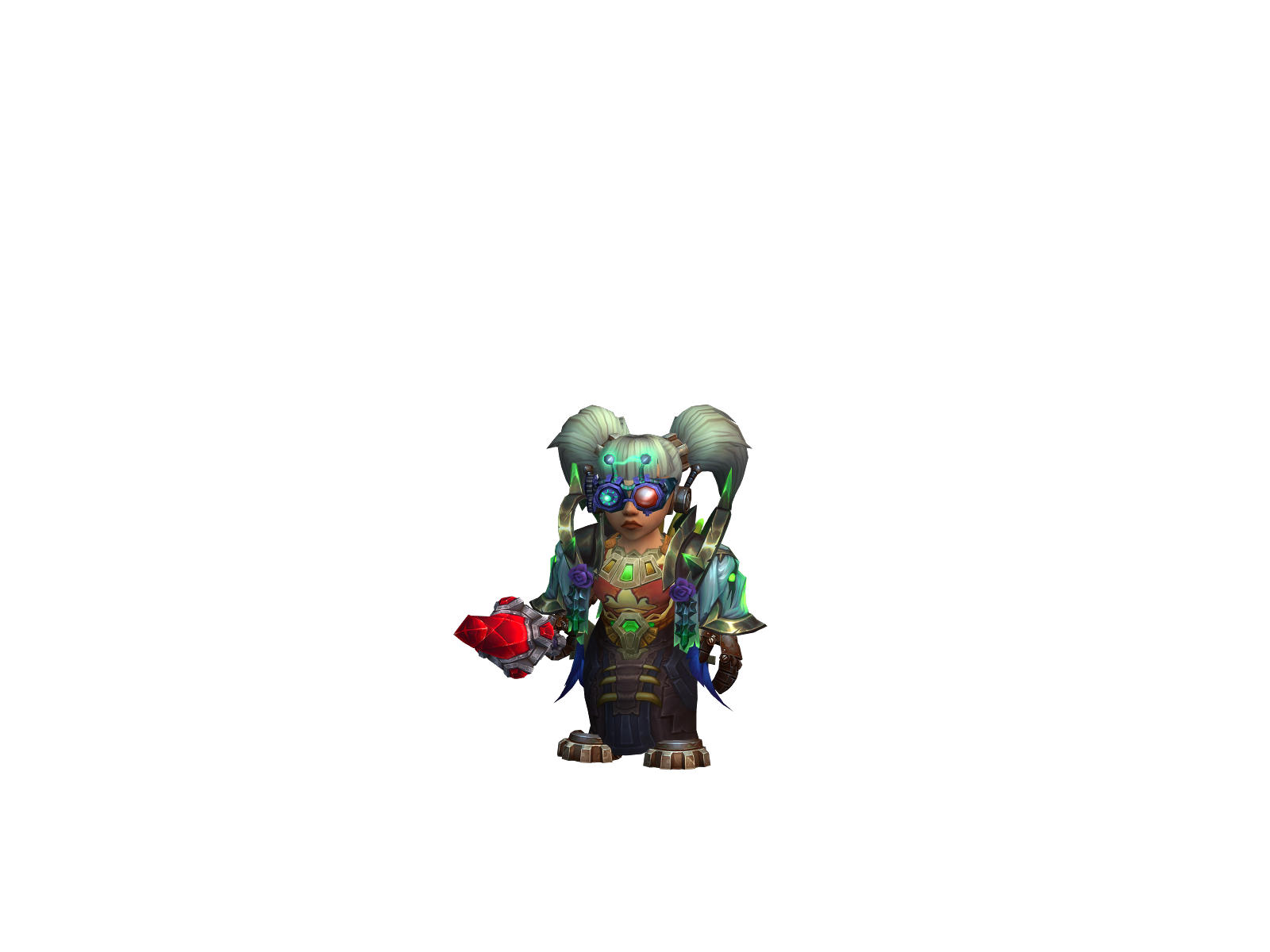 Mechabioch 3D character render
