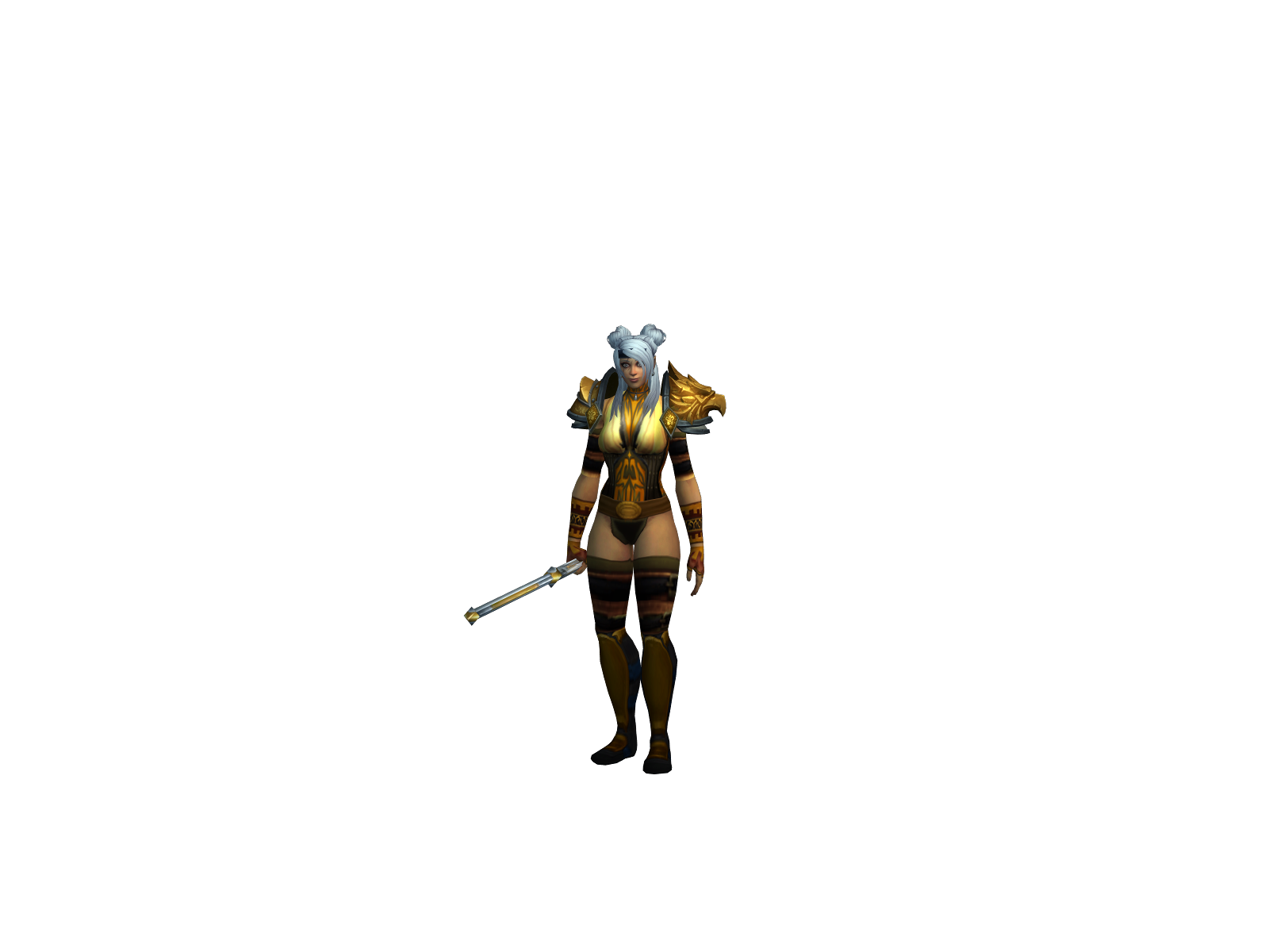 Ujellybro 3D character render