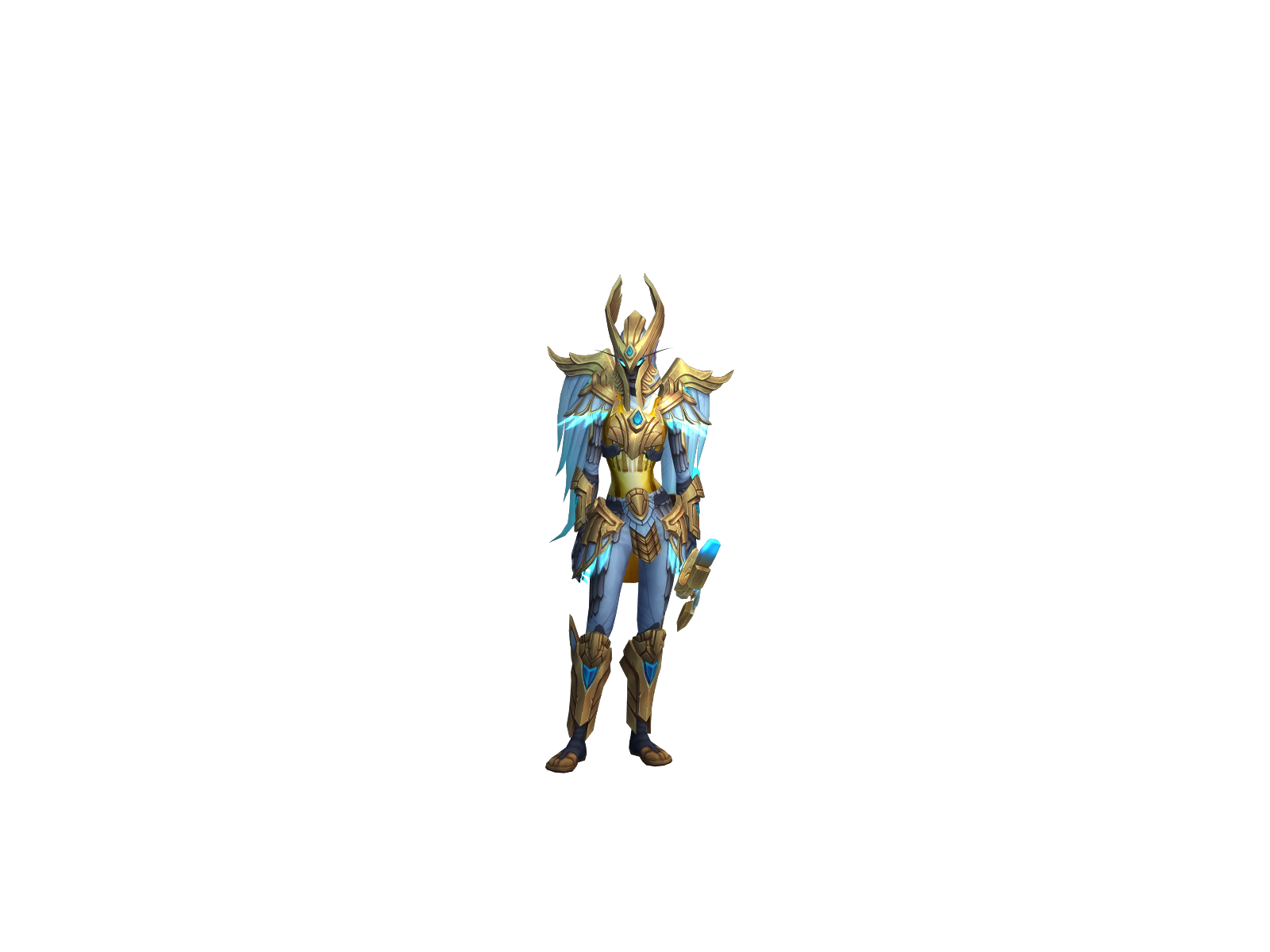Finalwhisper 3D character render