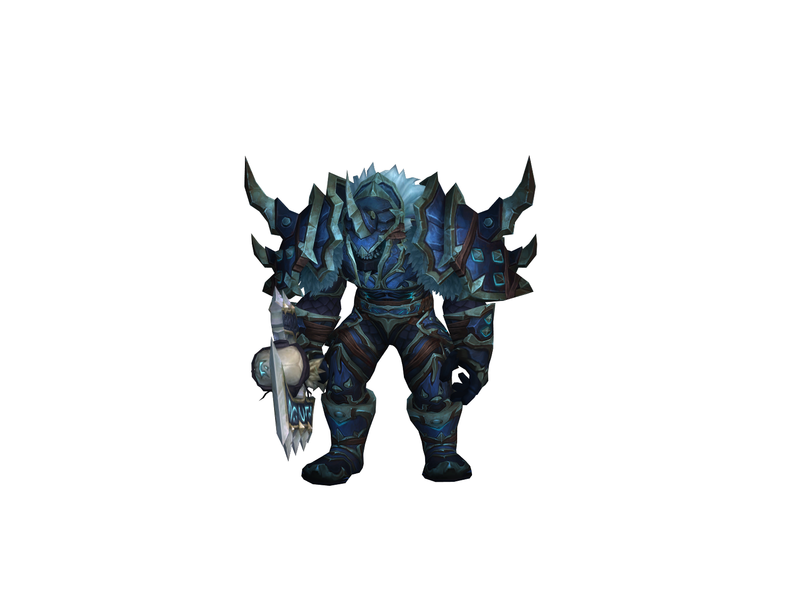 Unguarded 3D character render