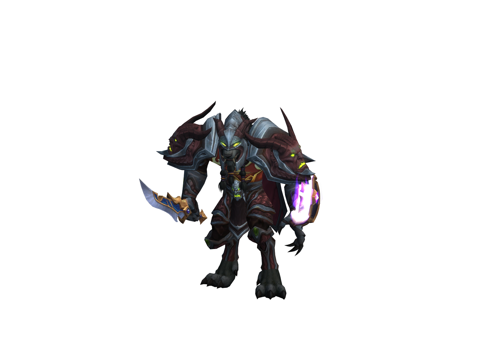 Sickrick 3D character render
