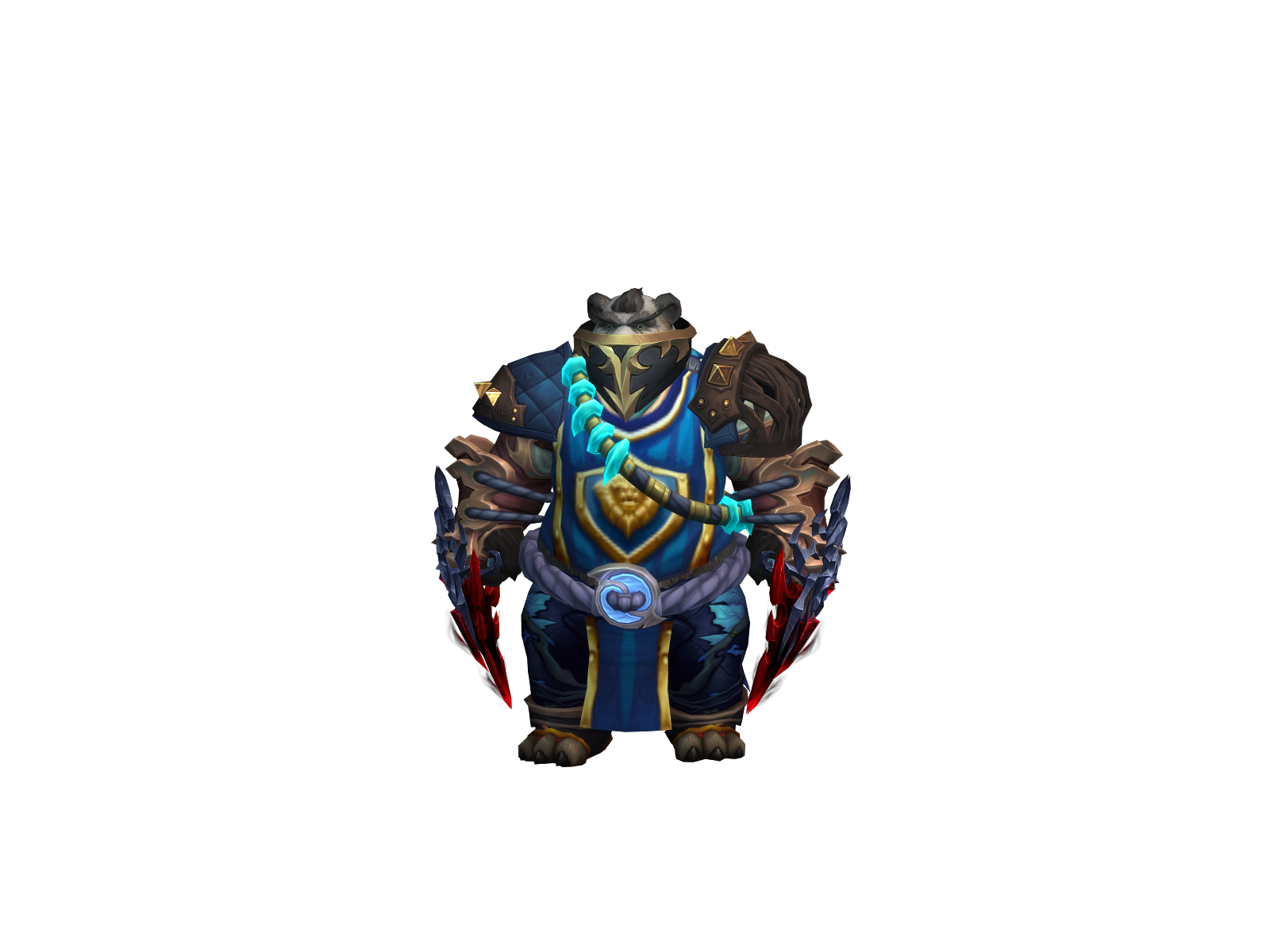 Kungfoodude 3D character render