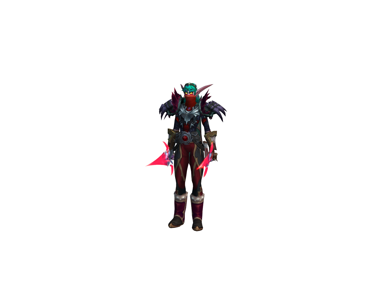 Au 3D character render