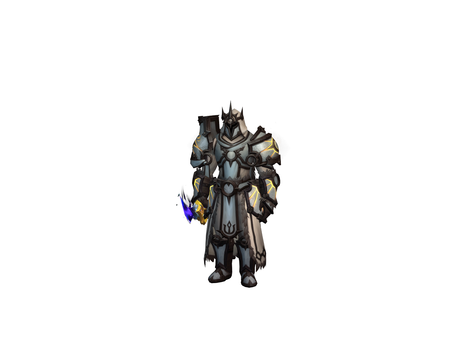 Securis 3D character render