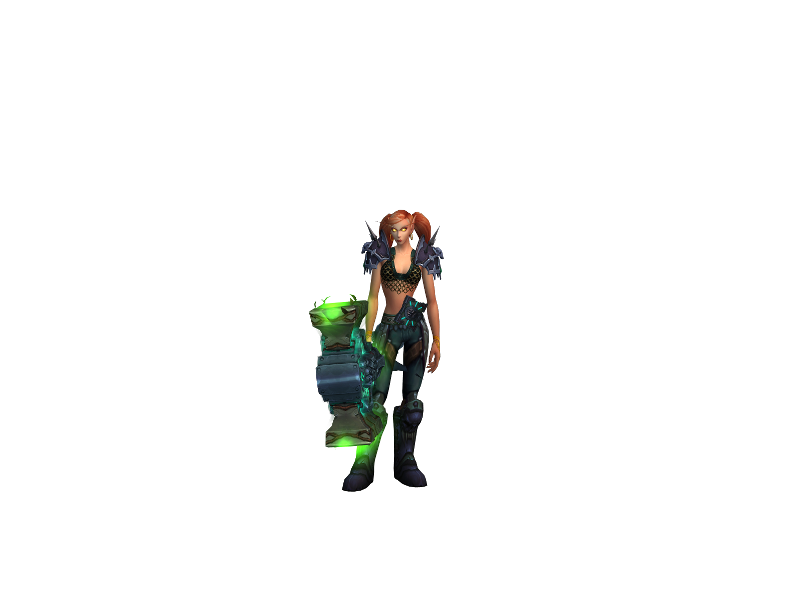 Fortold 3D character render