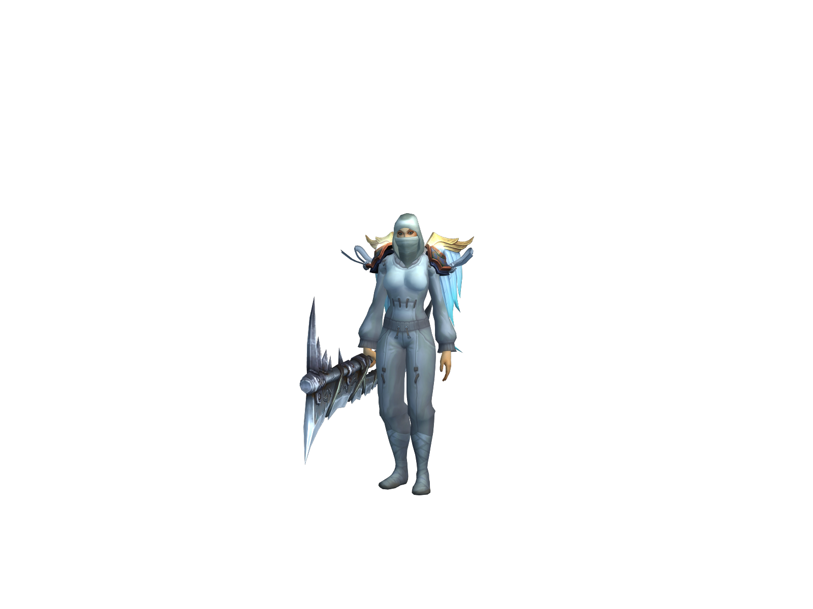 Daníca 3D character render