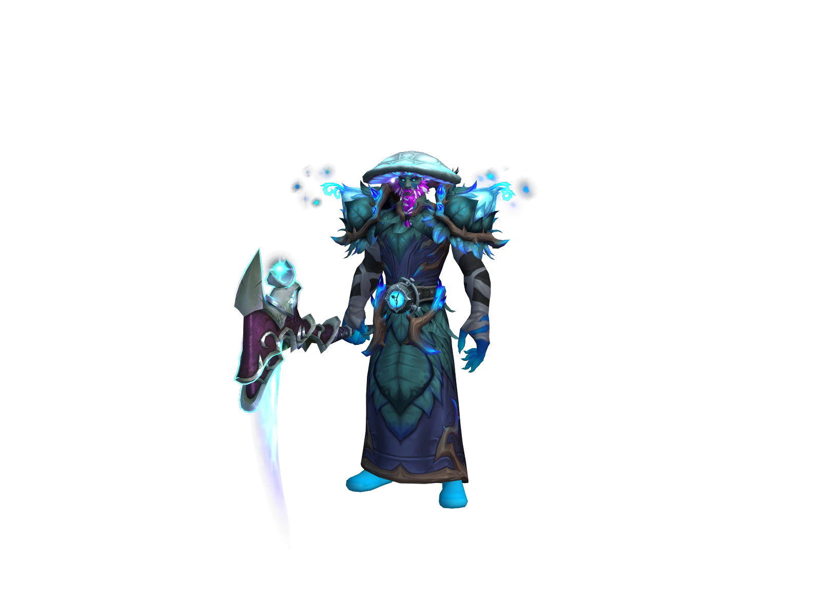 Smokiee 3D character render