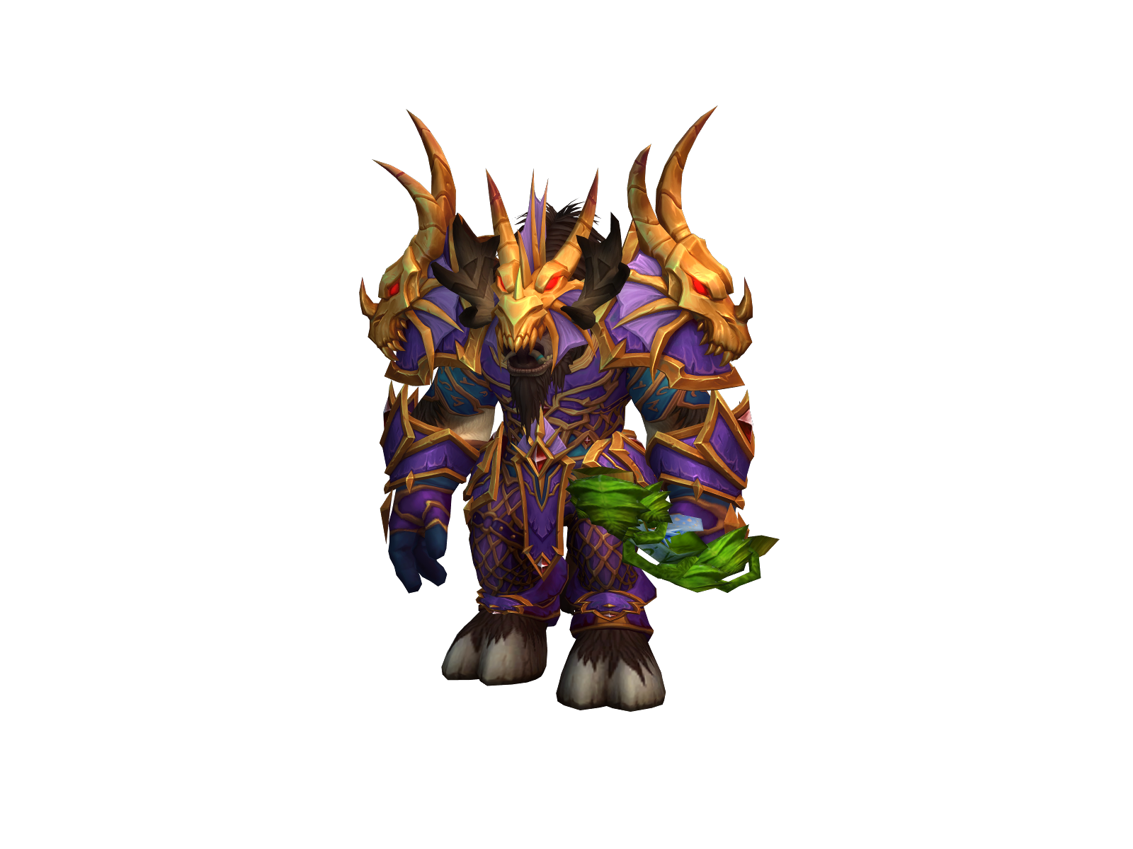 Tauros 3D character render