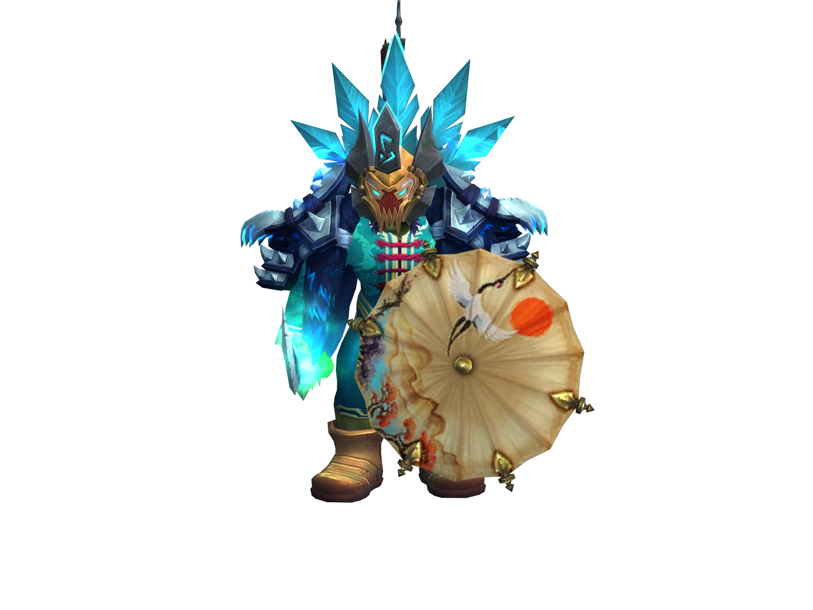 Flytoymuster 3D character render