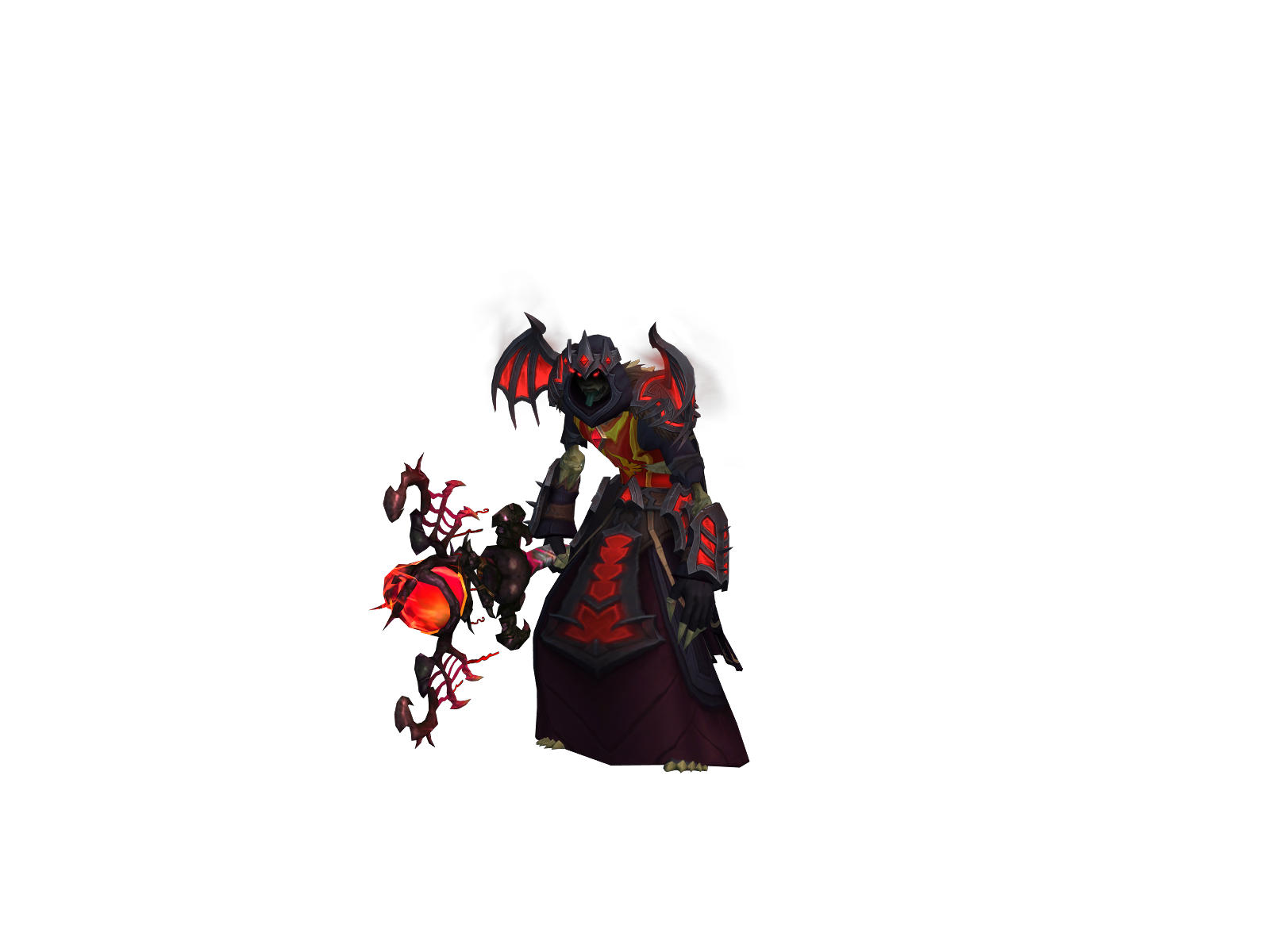 Conjuro 3D character render