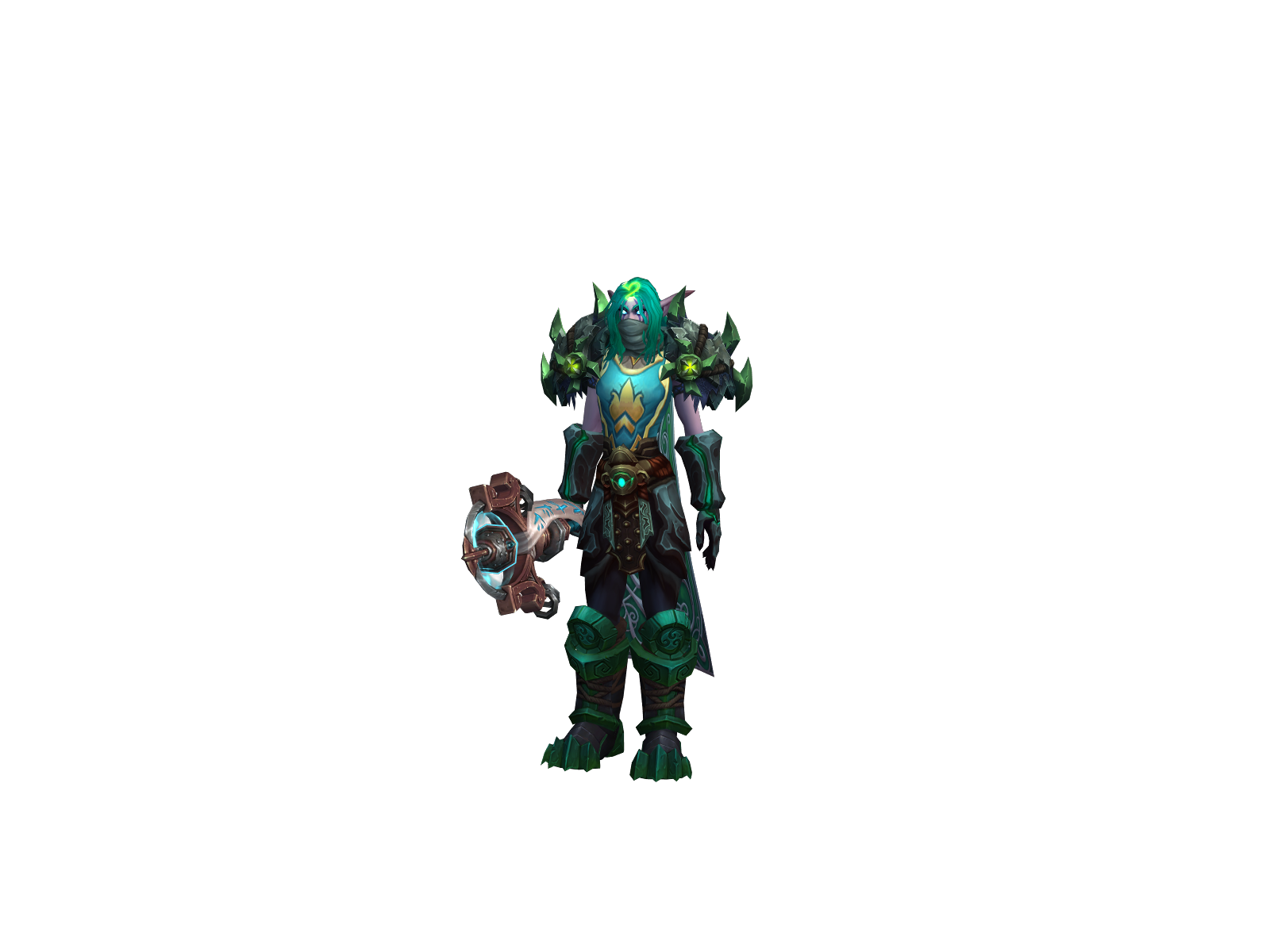 Supanay 3D character render