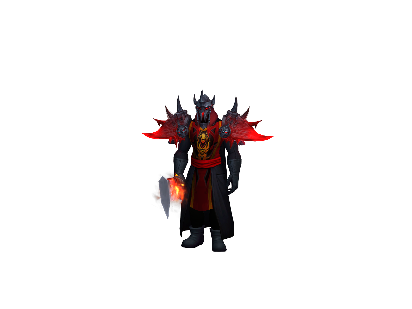 Crimsondeath 3D character render