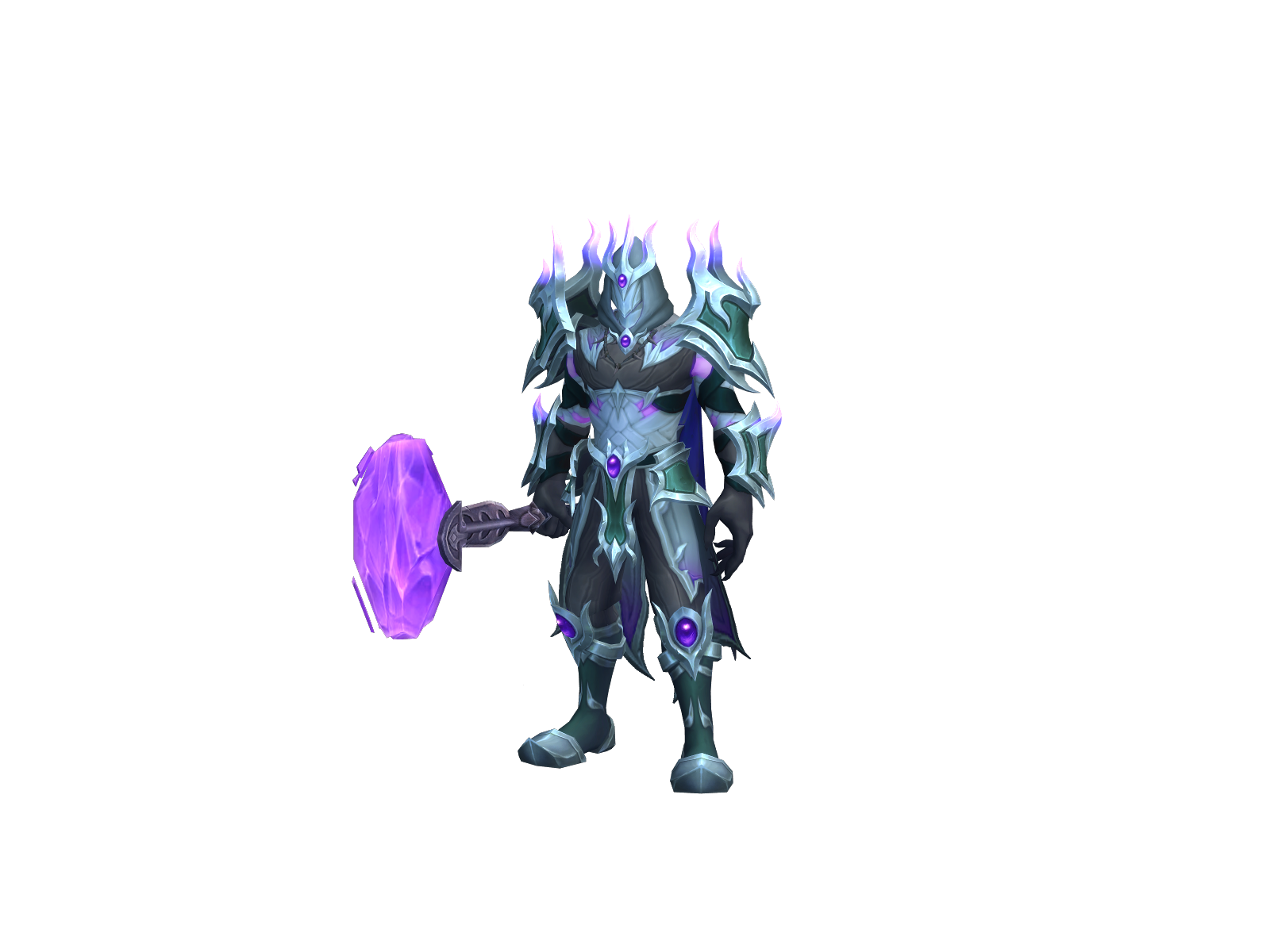 Woodpig 3D character render