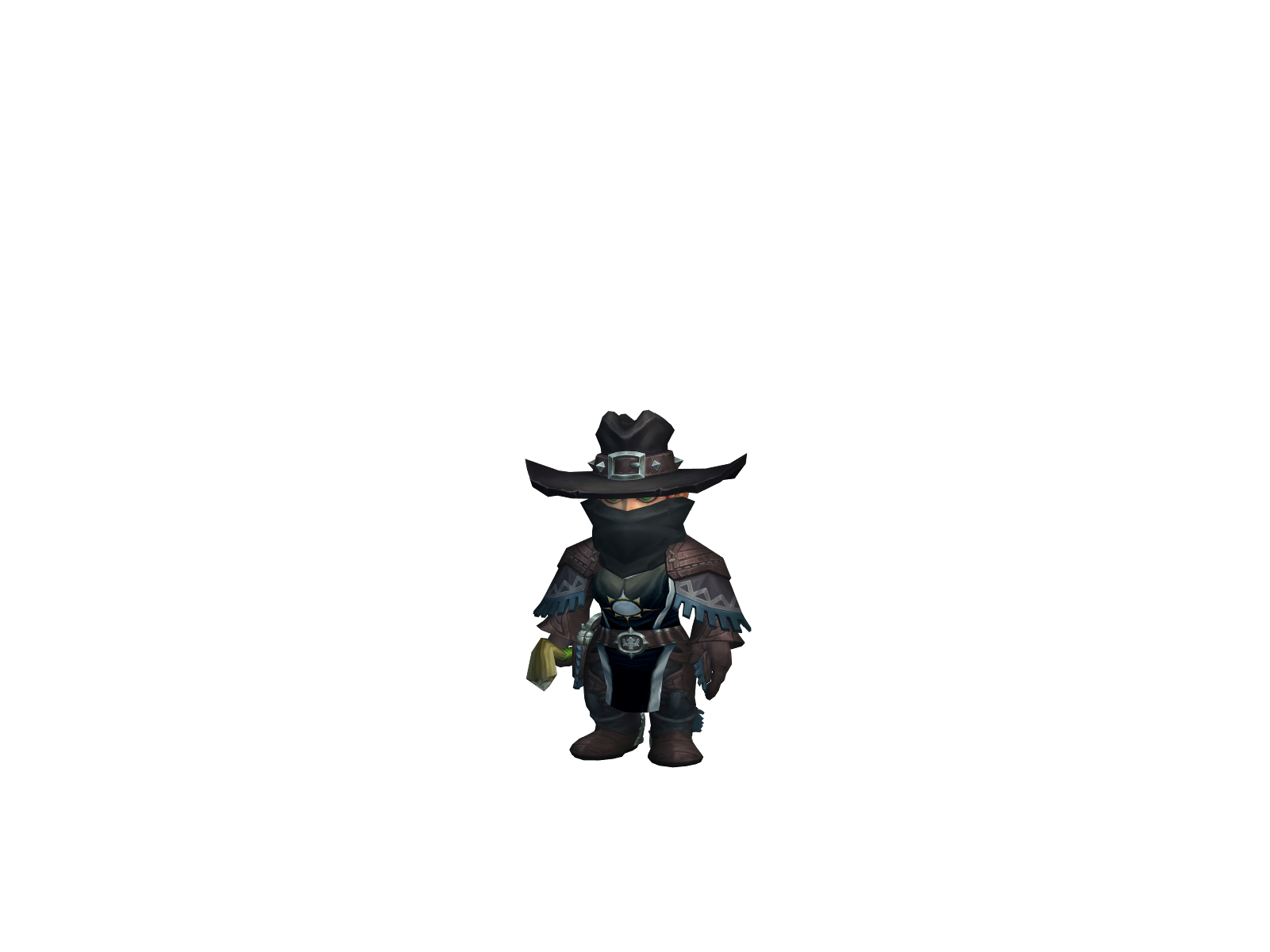 Warriorsaint 3D character render