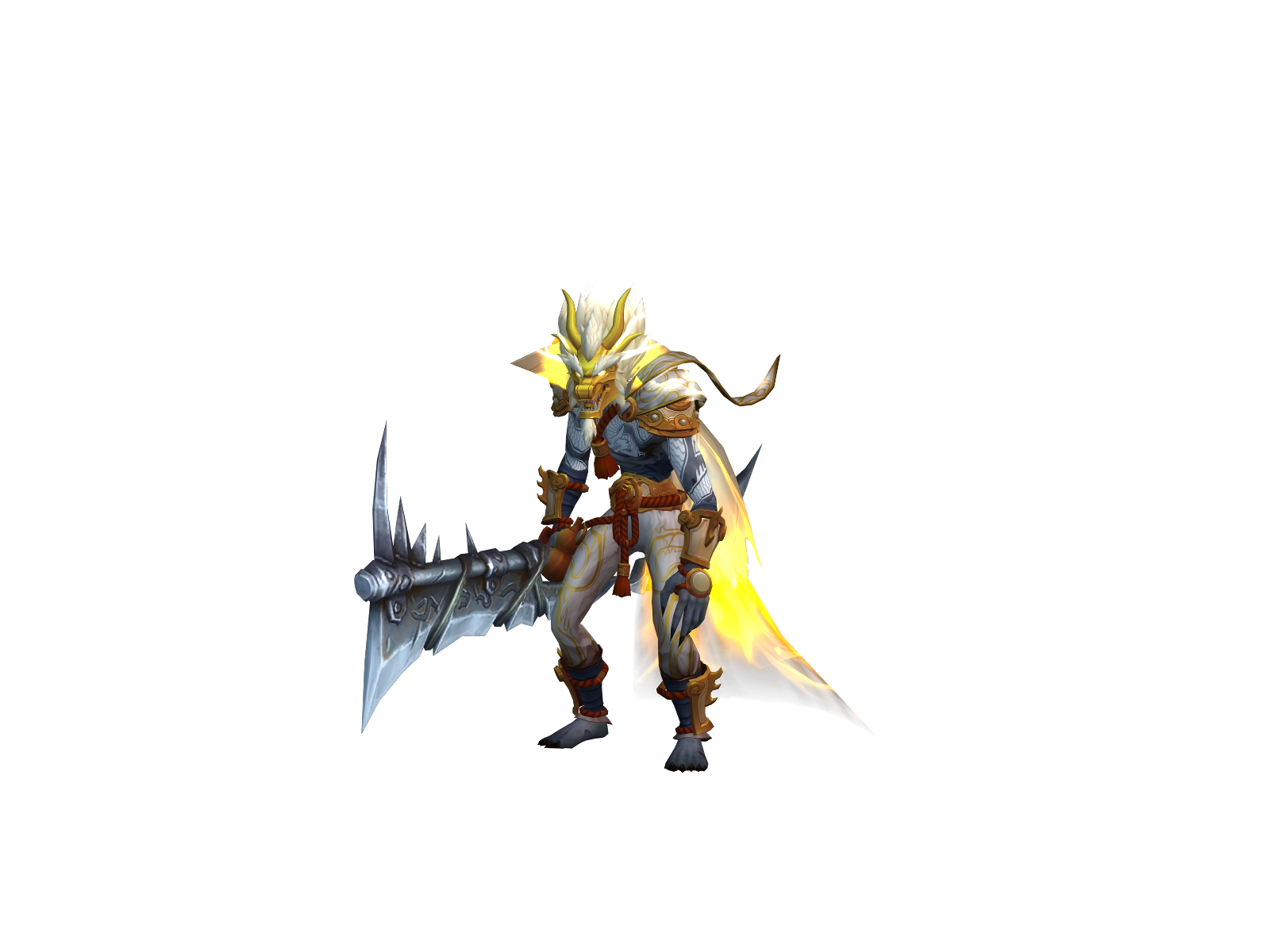 Bonechop 3D character render