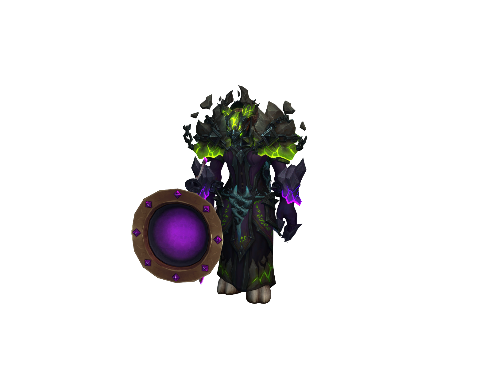 Pactuah 3D character render