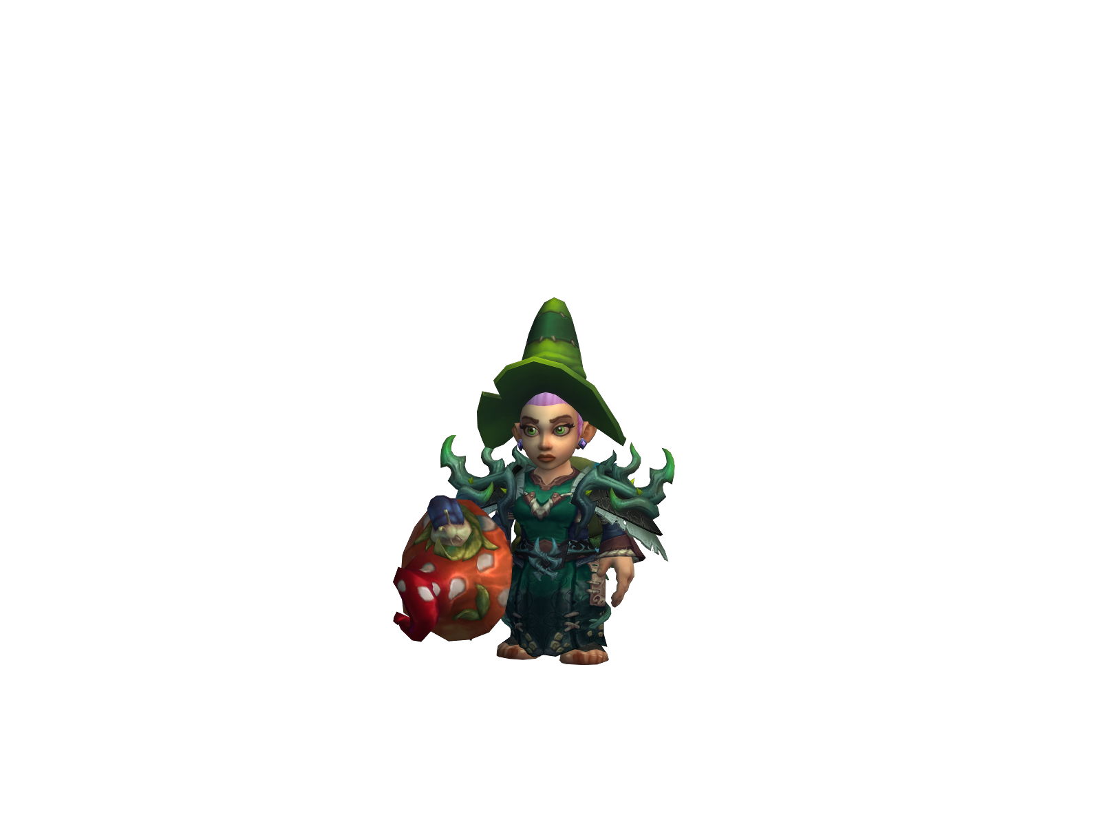Qqchachoomag 3D character render