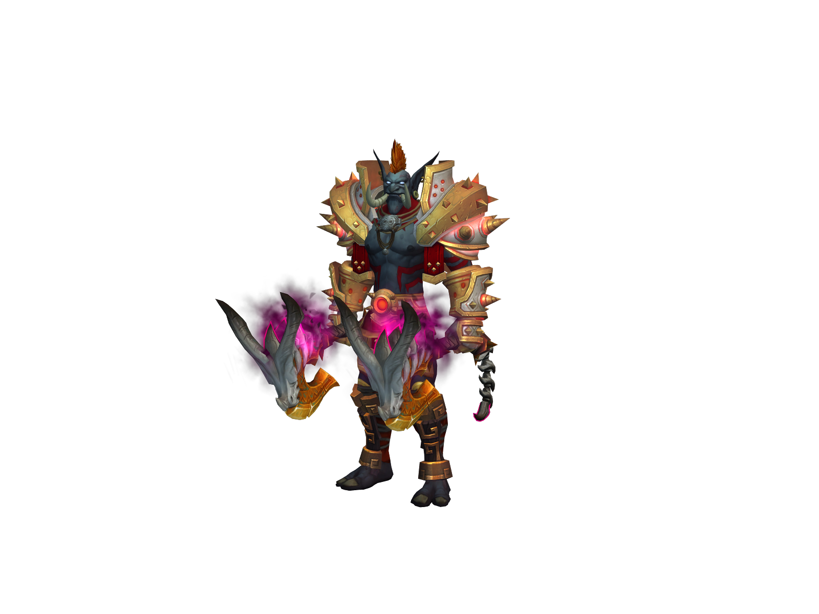 Kurzak 3D character render