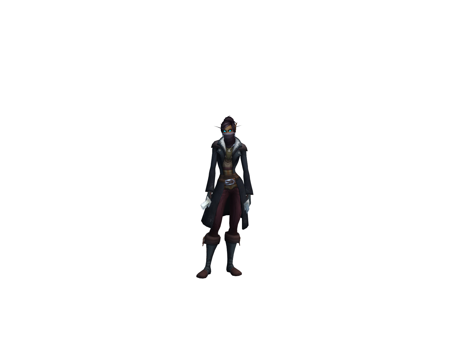 Kellymae 3D character render