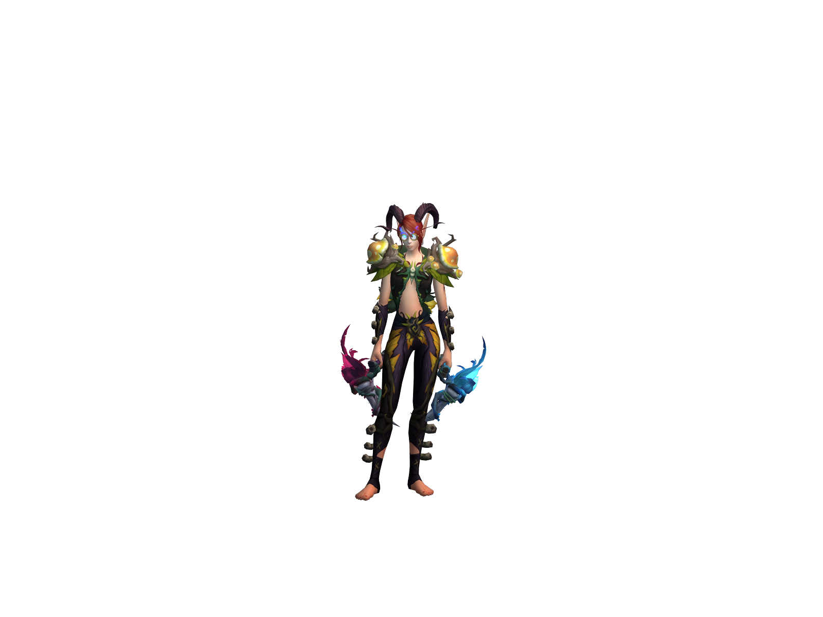 Nuvenatora 3D character render