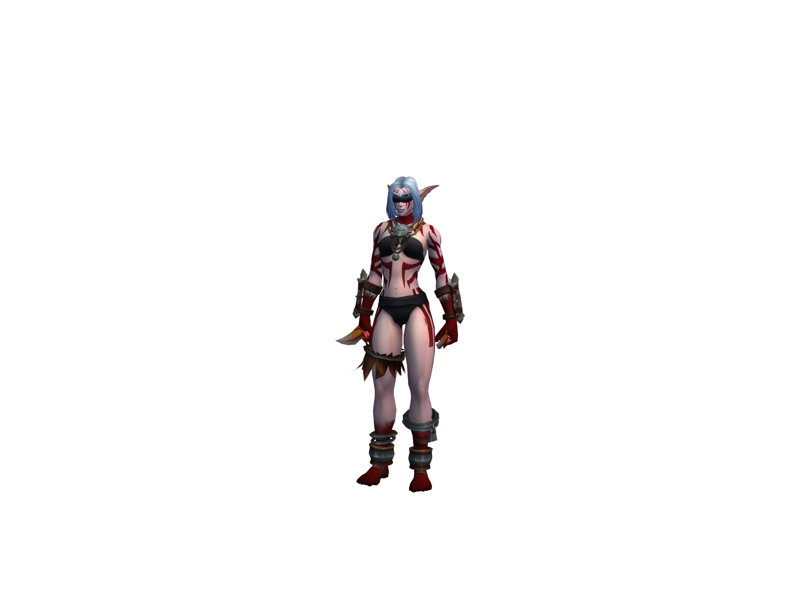 Meanbaby 3D character render
