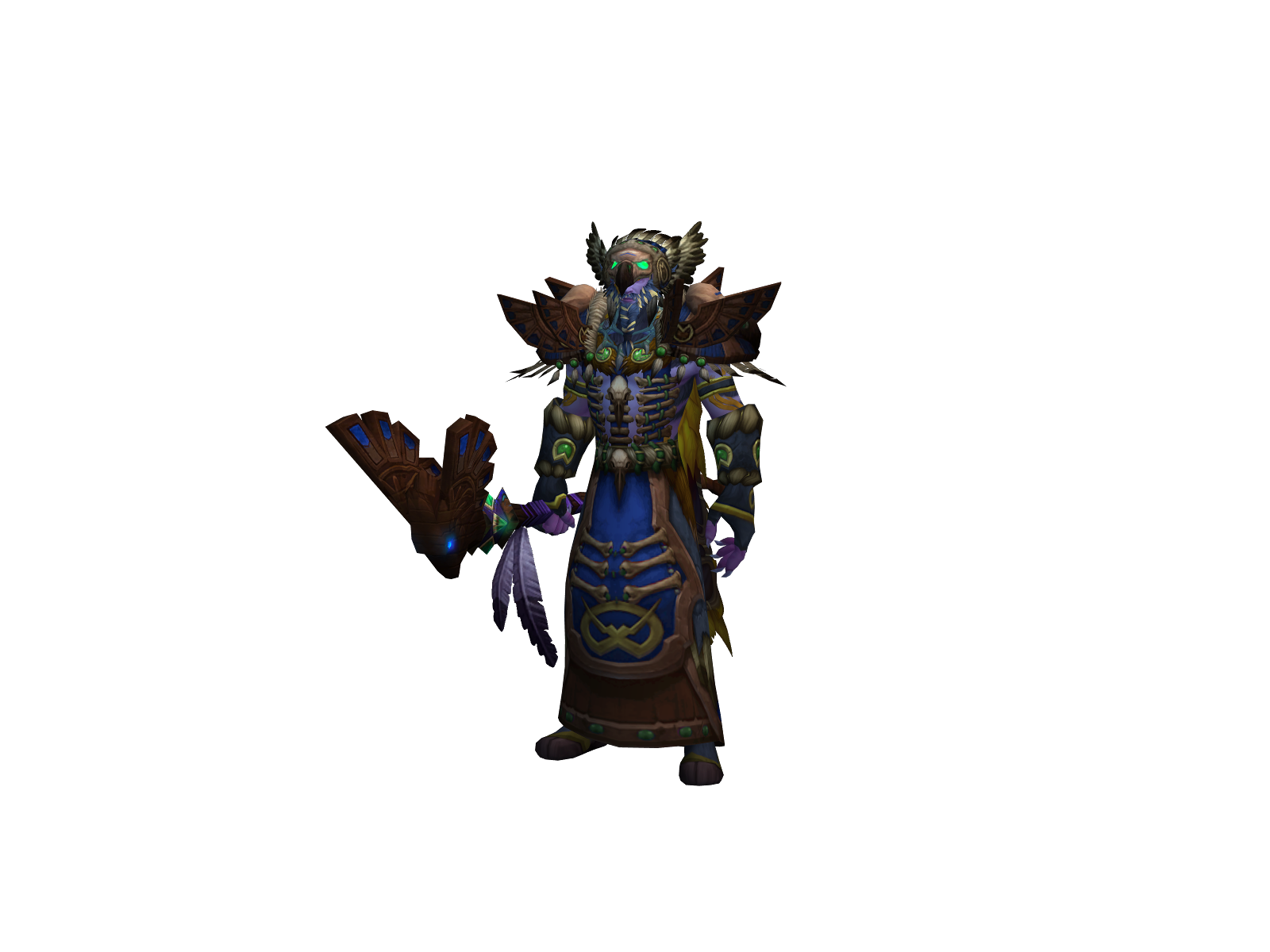 Phorine 3D character render
