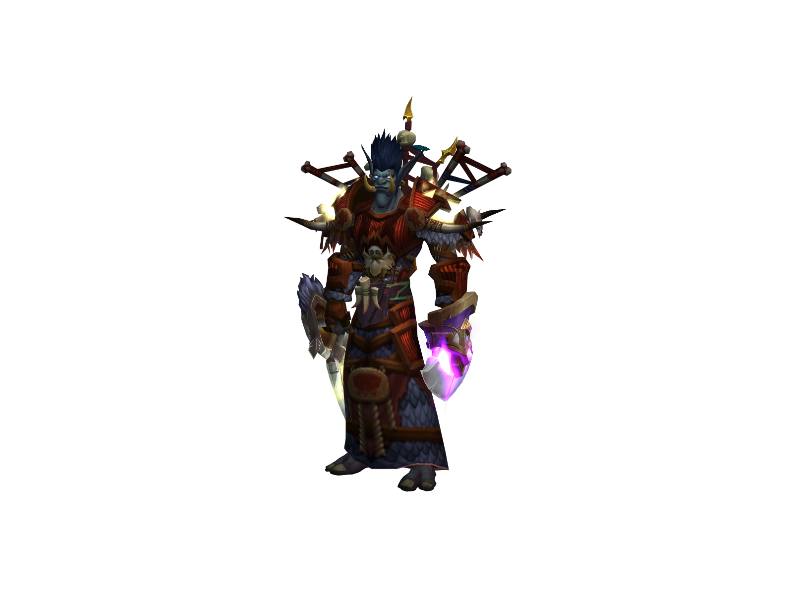 Damaximus 3D character render