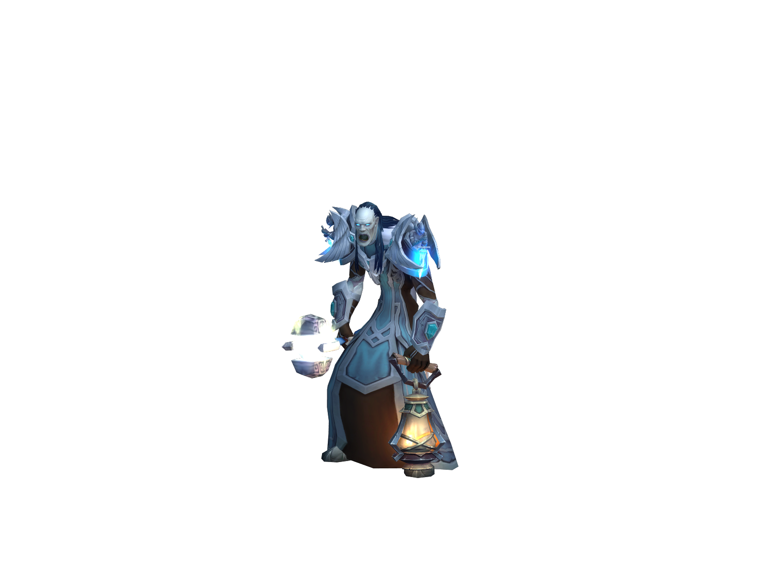 Crupt 3D character render