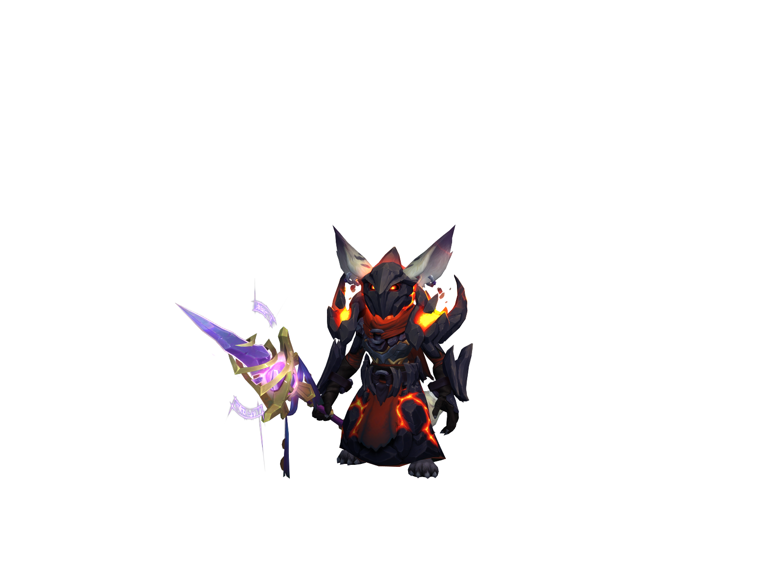 Caitrakk 3D character render