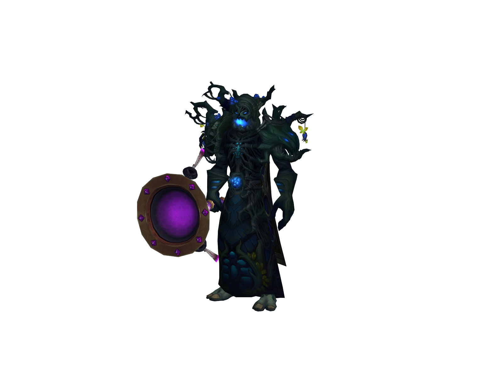 Treezus 3D character render