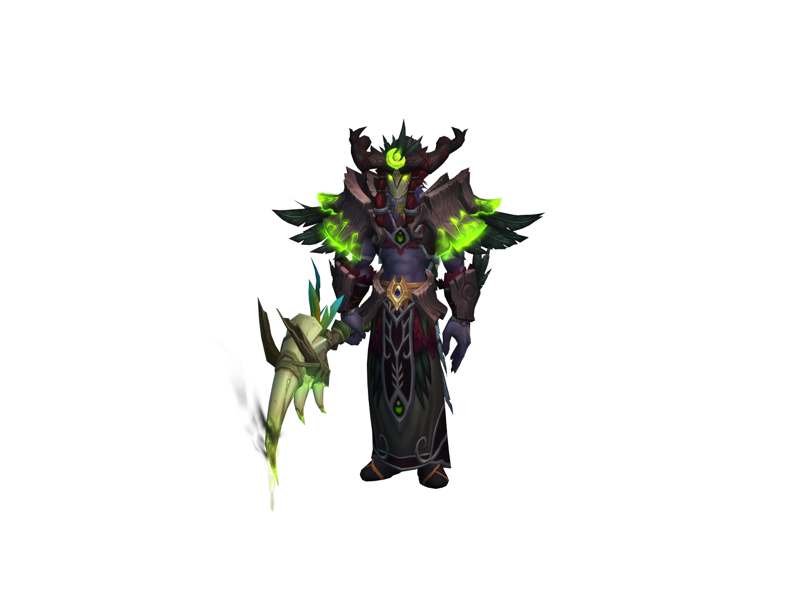 Deadlift 3D character render