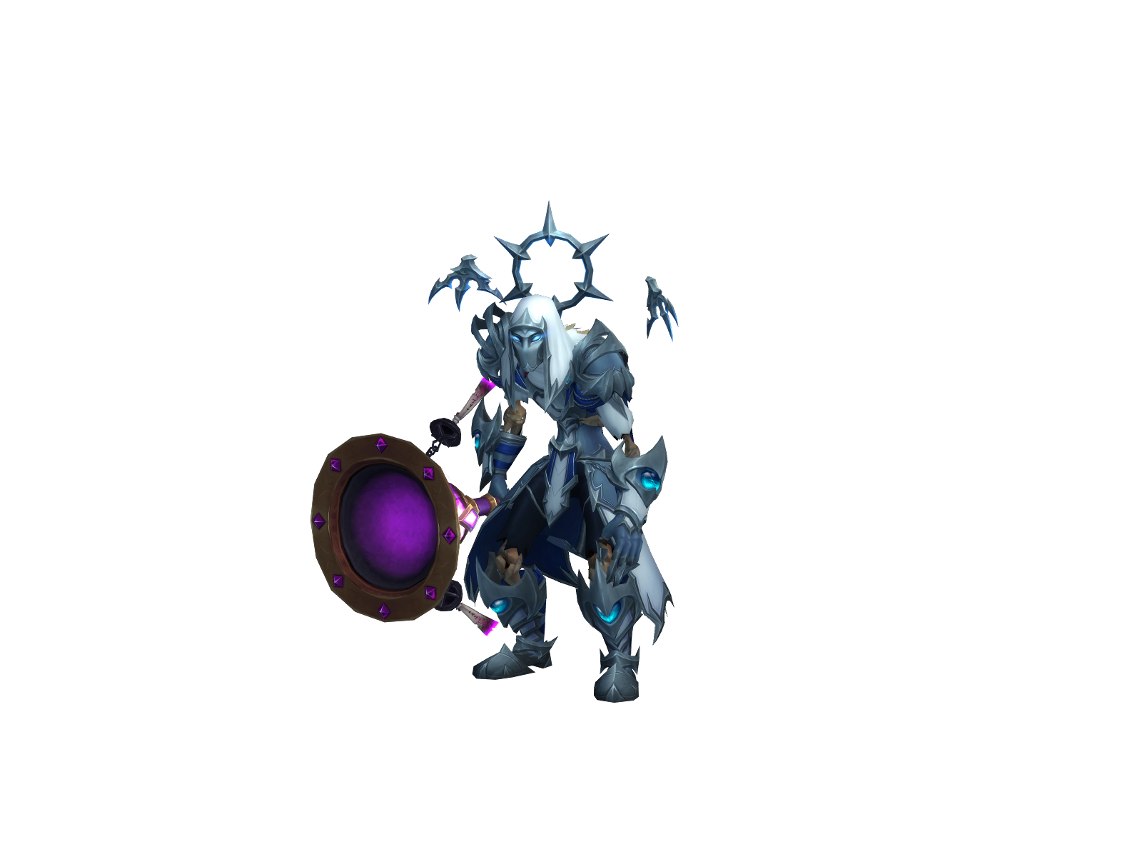 Azzgrass 3D character render