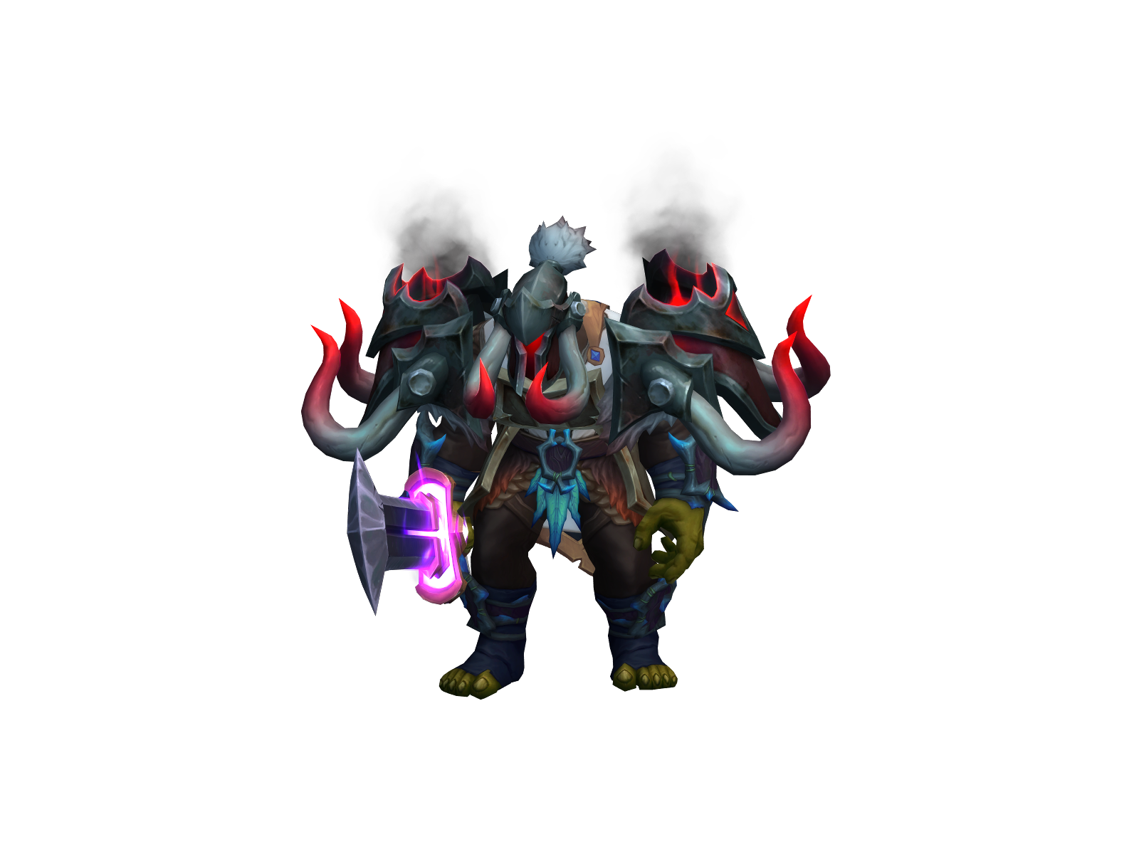 Shieldblocke 3D character render