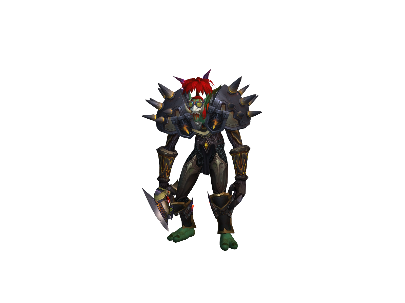 Borgerkingx 3D character render