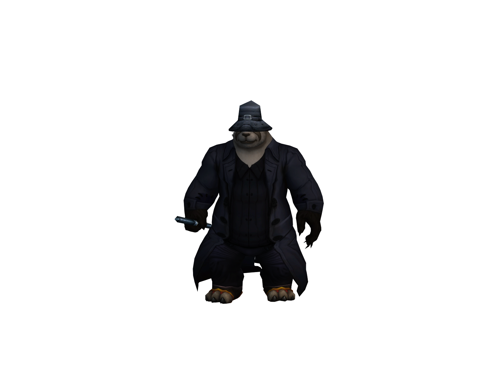 Theborg 3D character render