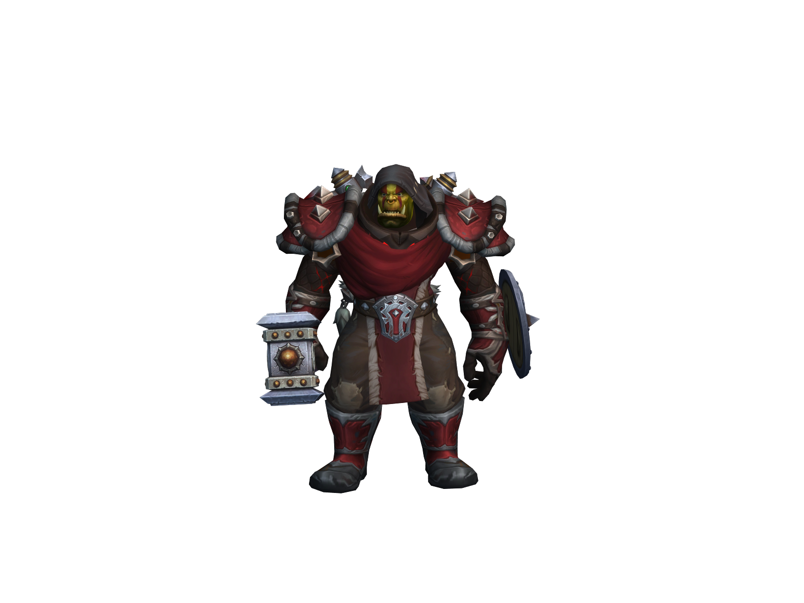 Shocked 3D character render