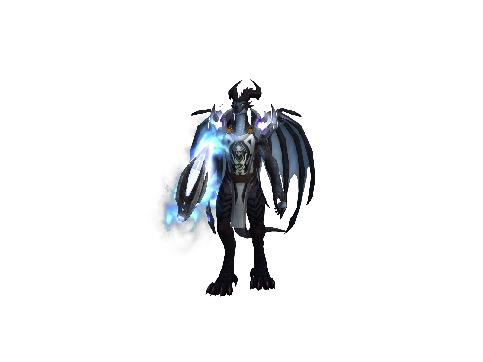 Devastating 3D character render
