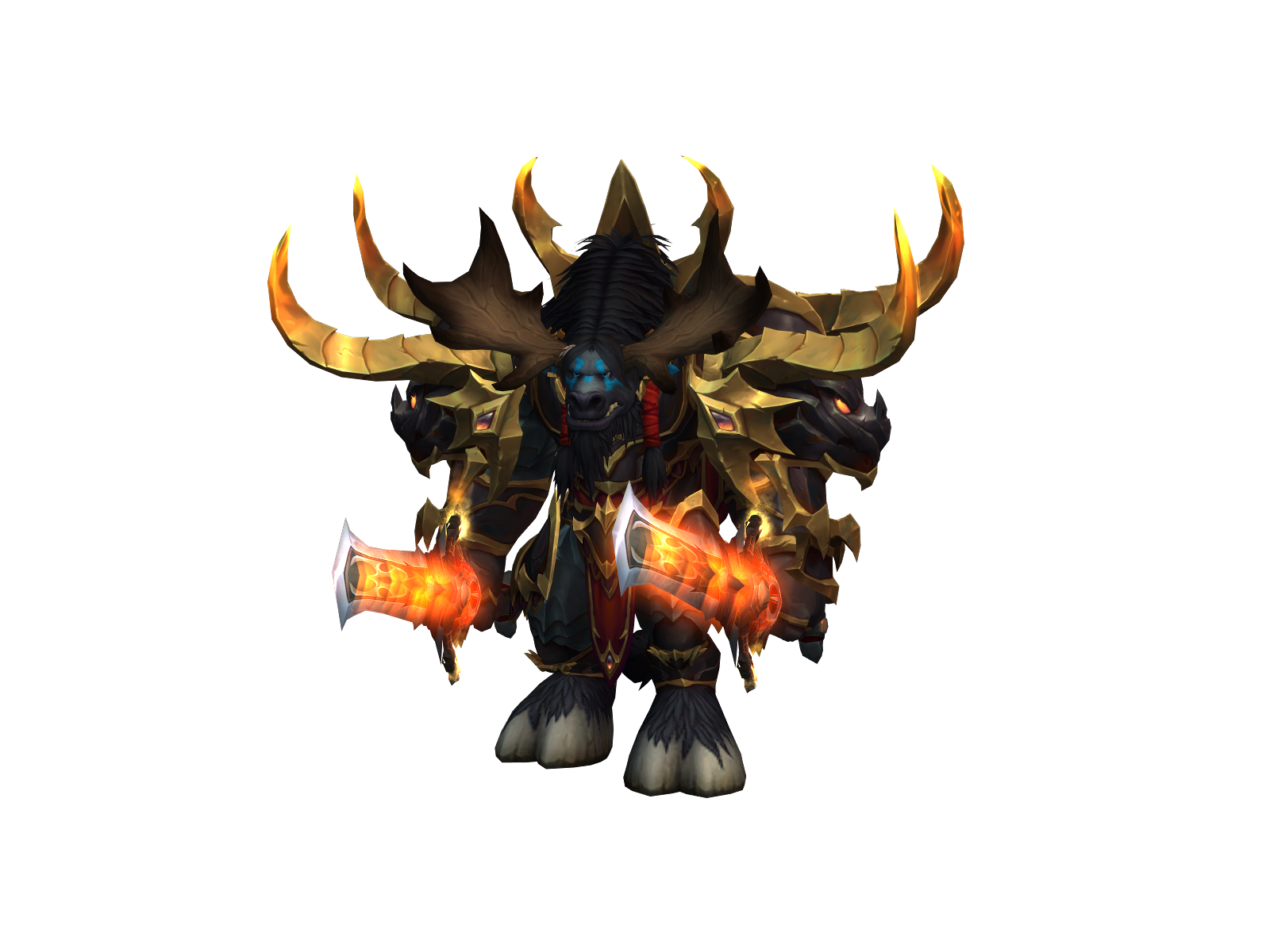Deathfüry 3D character render