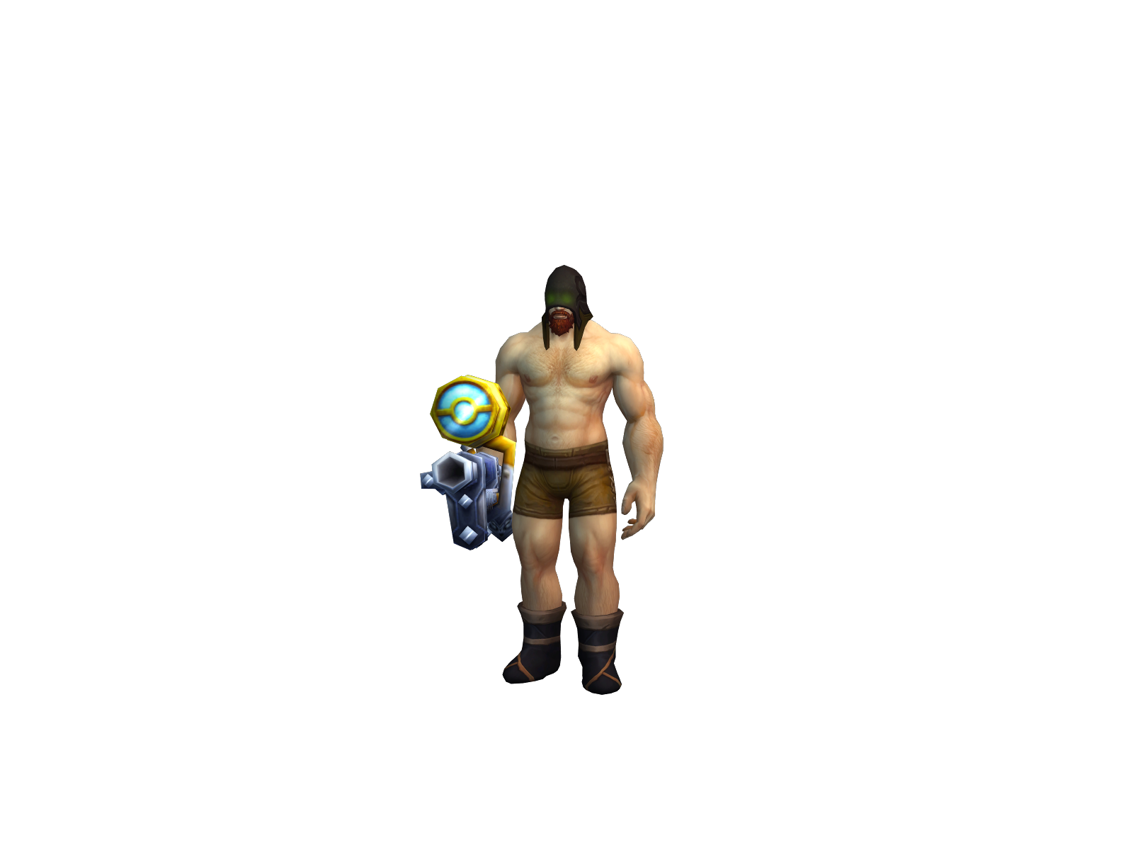 Jokeville 3D character render