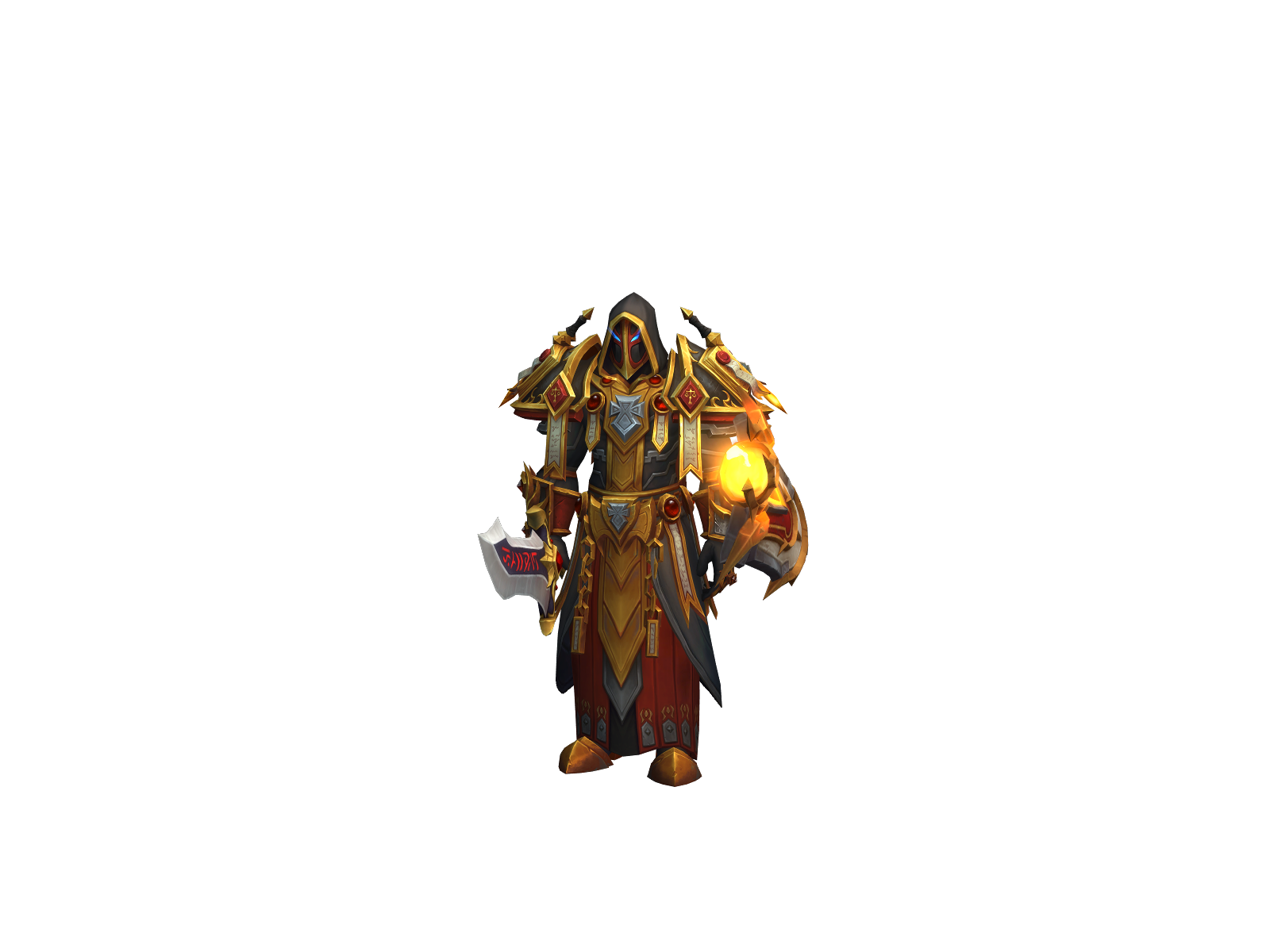 Aaric 3D character render