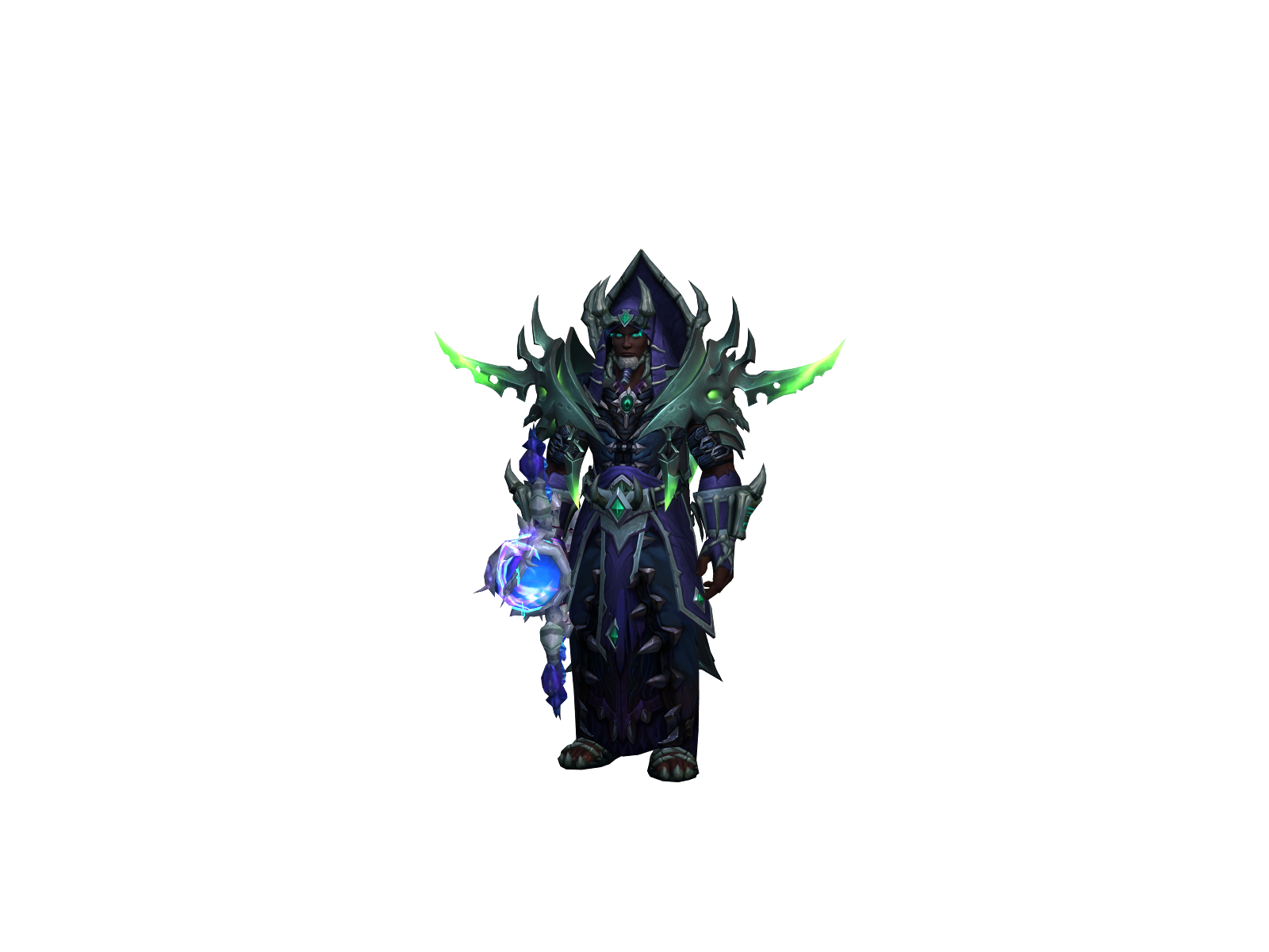 Hellsgrin 3D character render