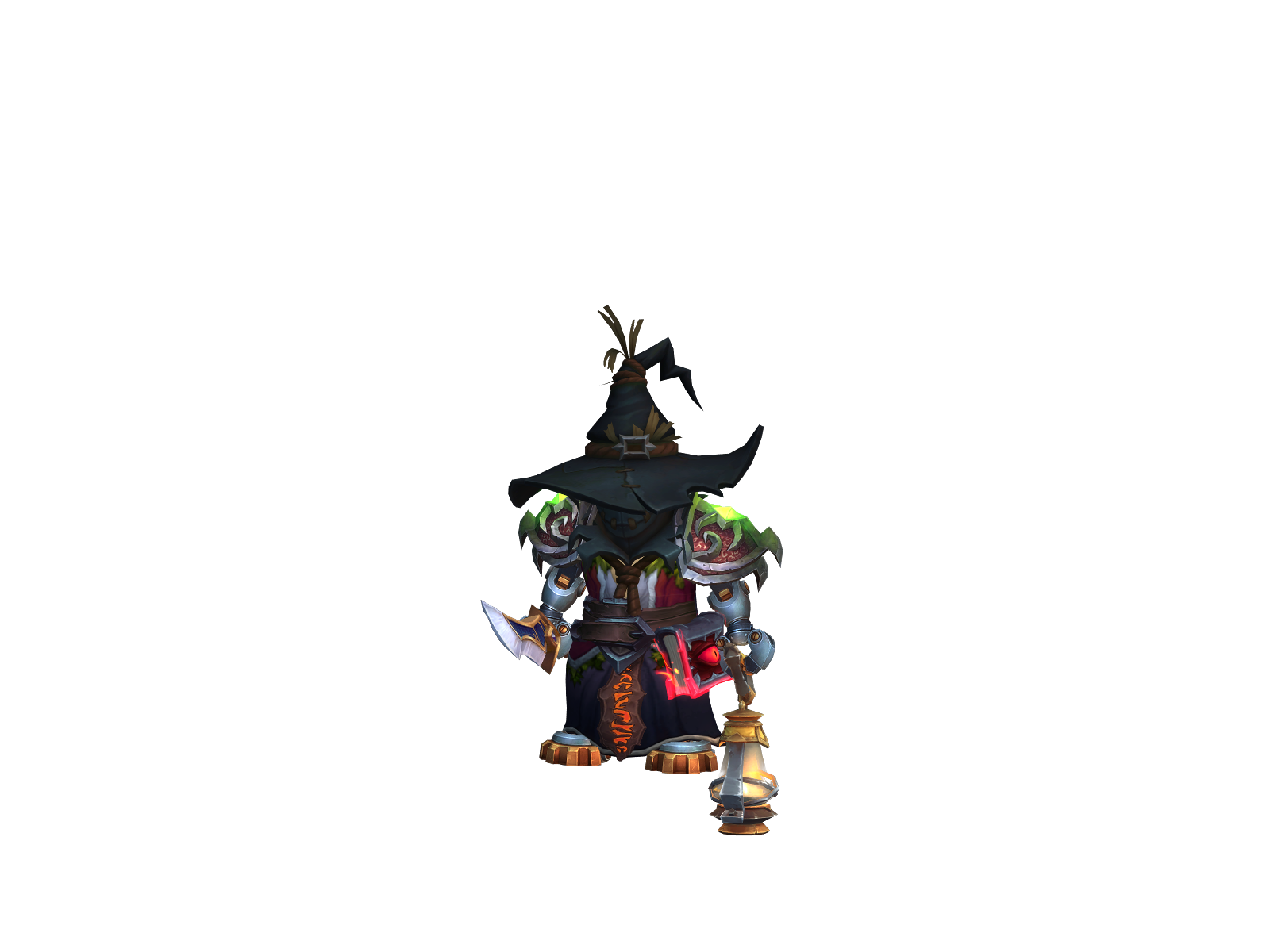 Mechvione 3D character render