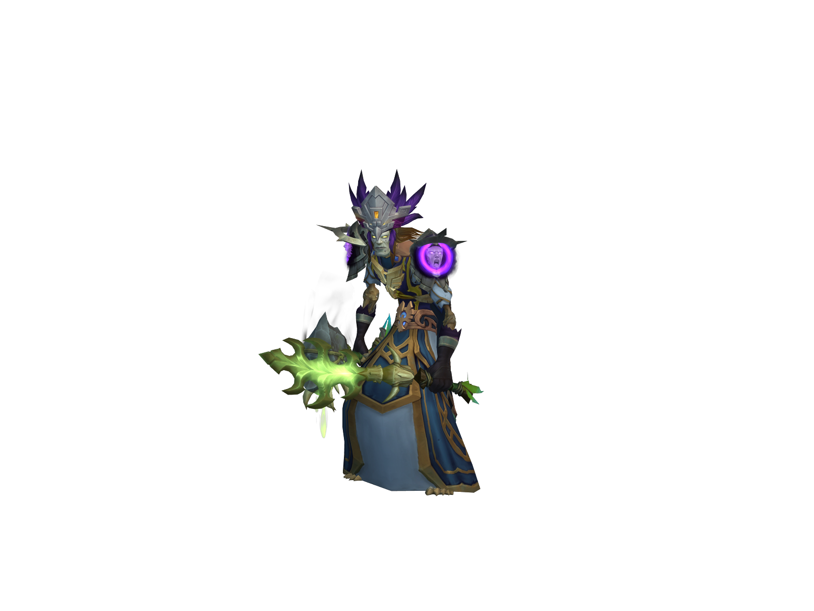 Zenthorel 3D character render