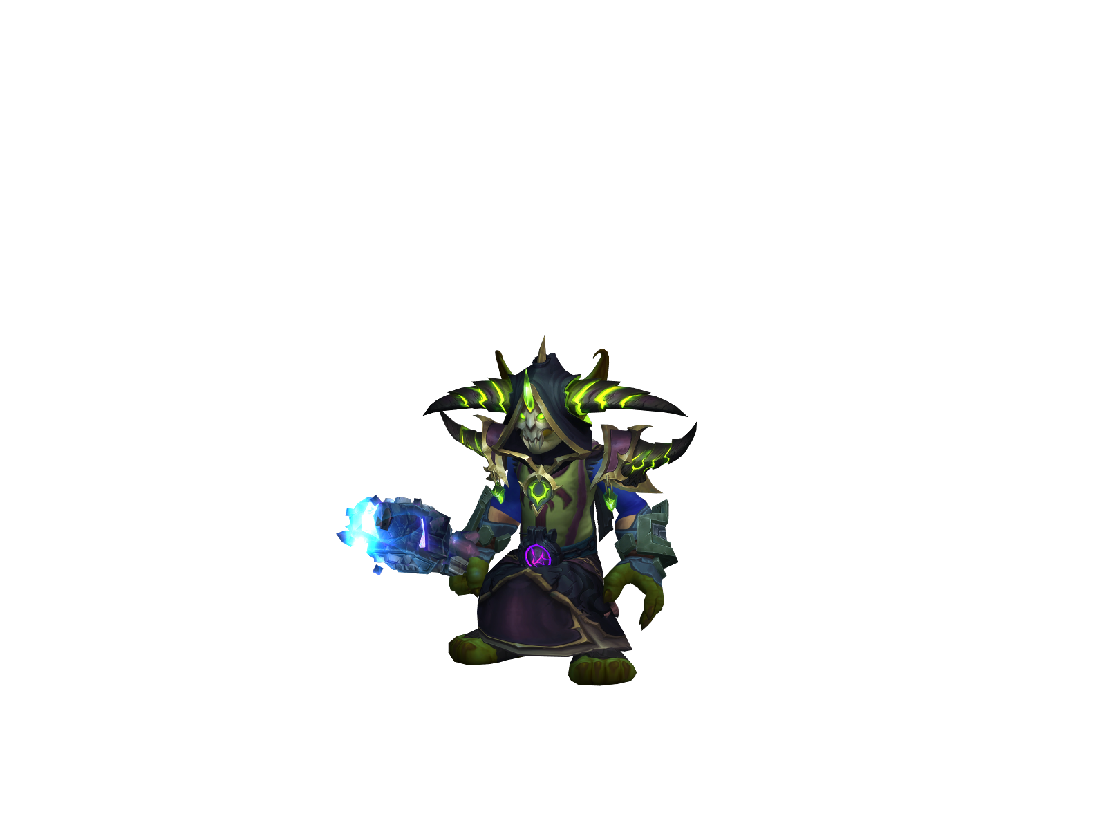 Glibin 3D character render