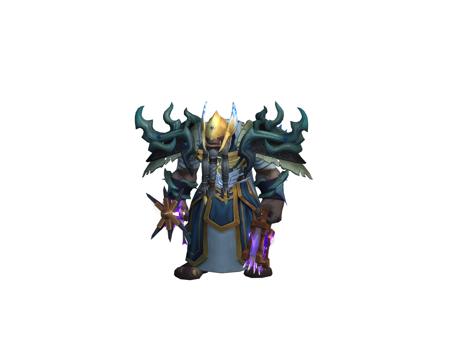 Dangpriest 3D character render