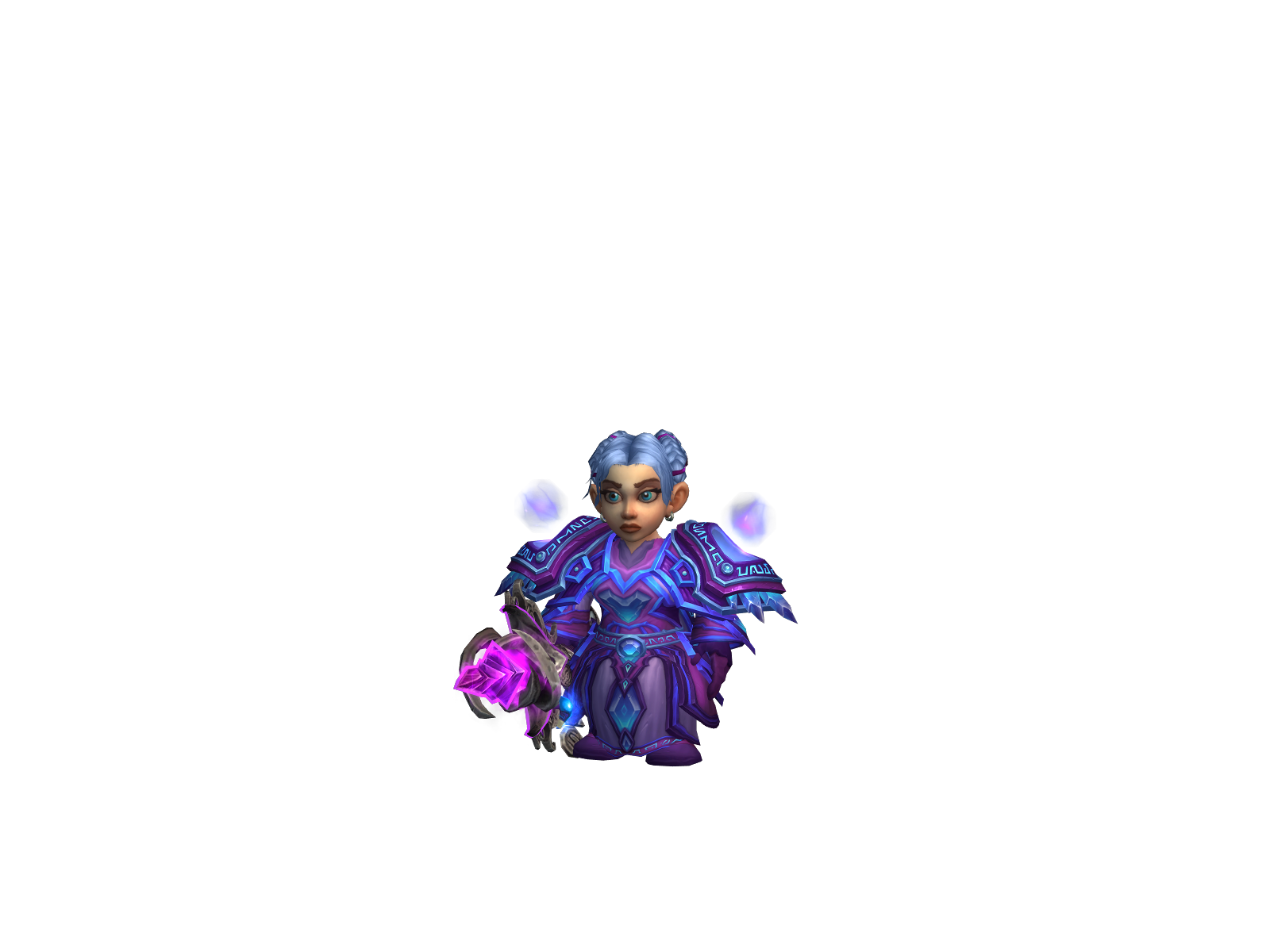 Zatra 3D character render