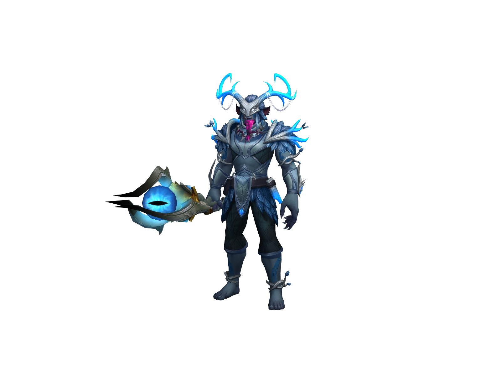 Allutionadon 3D character render