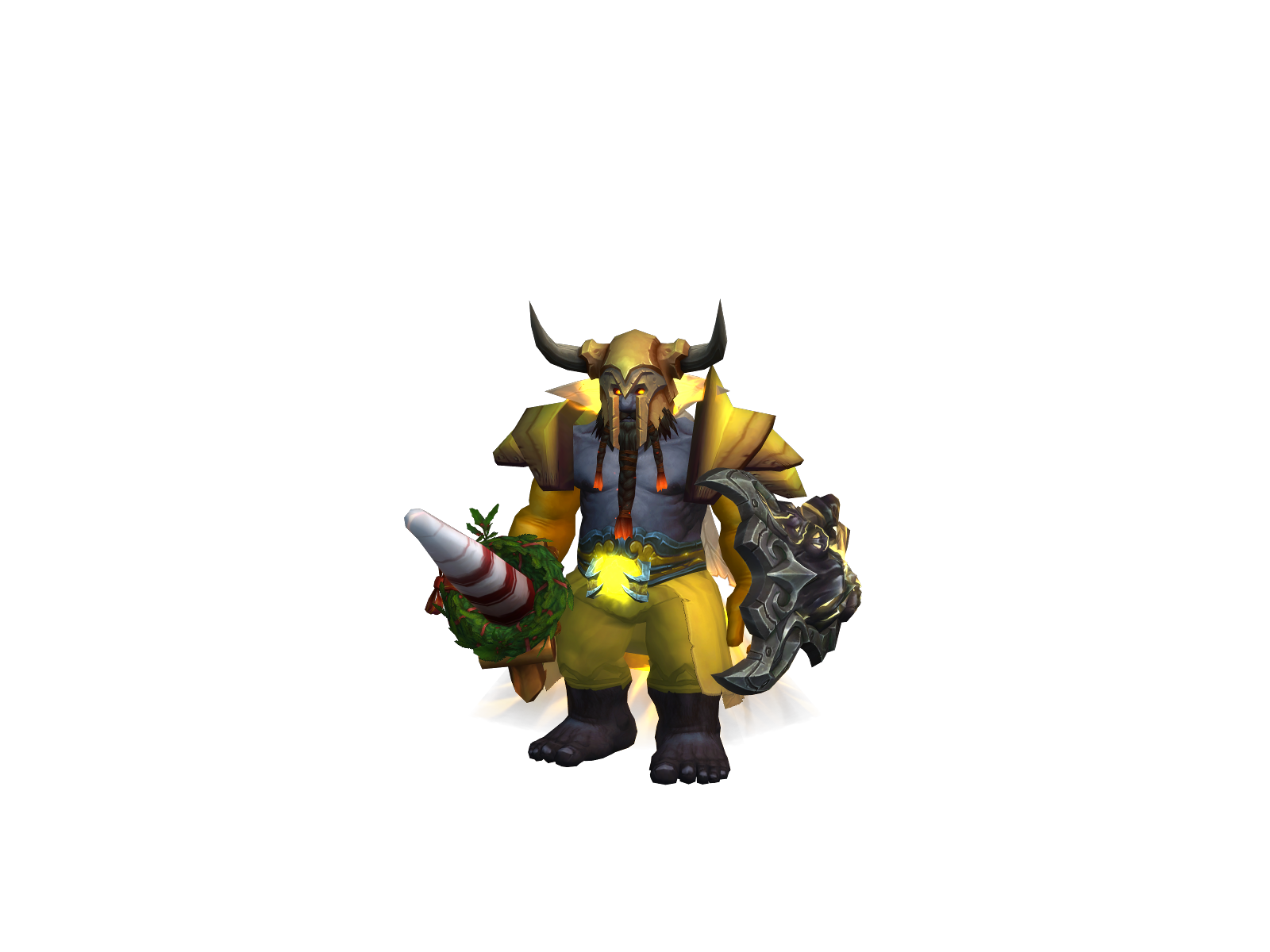 Paly 3D character render