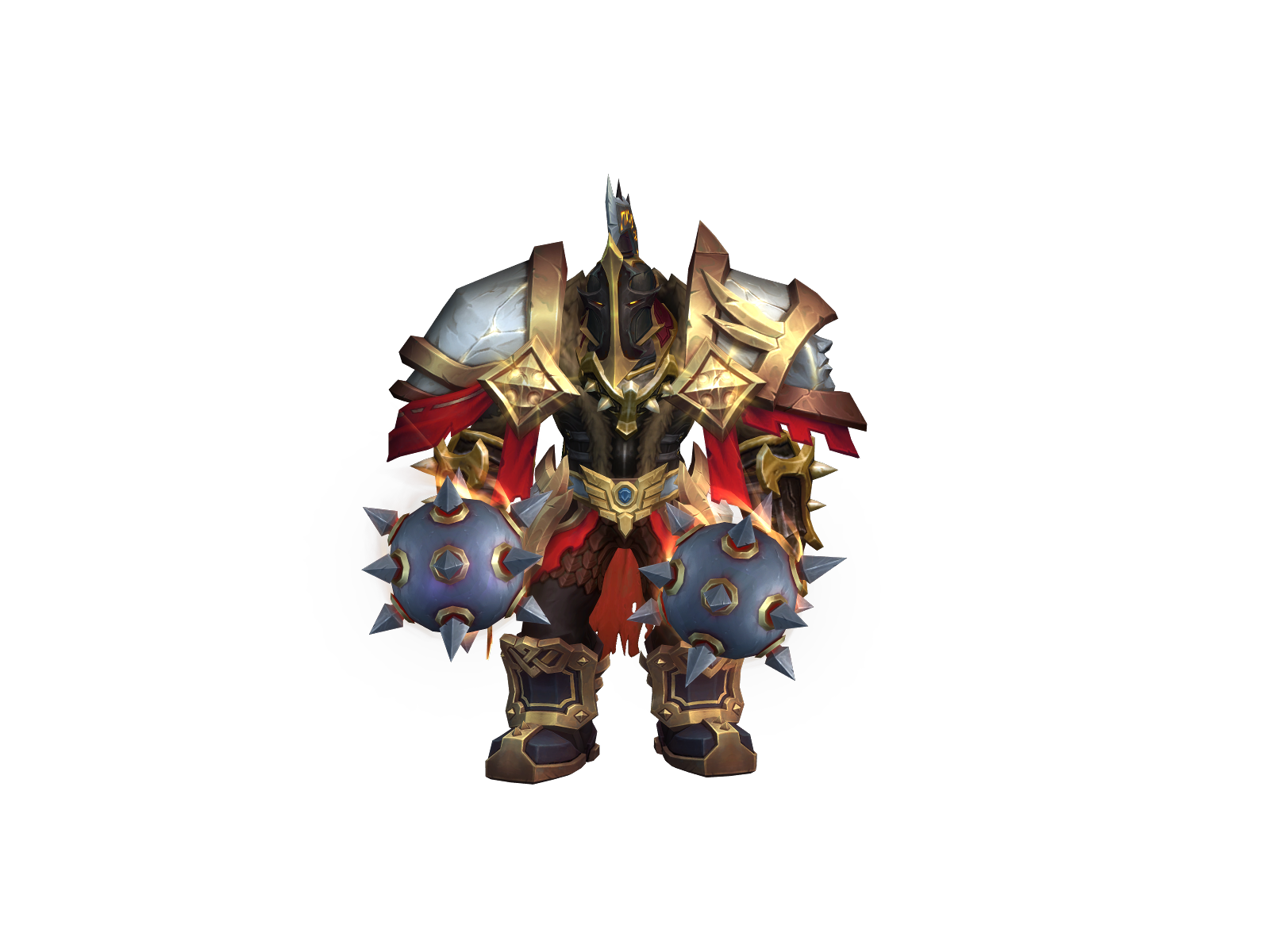 Grimok 3D character render