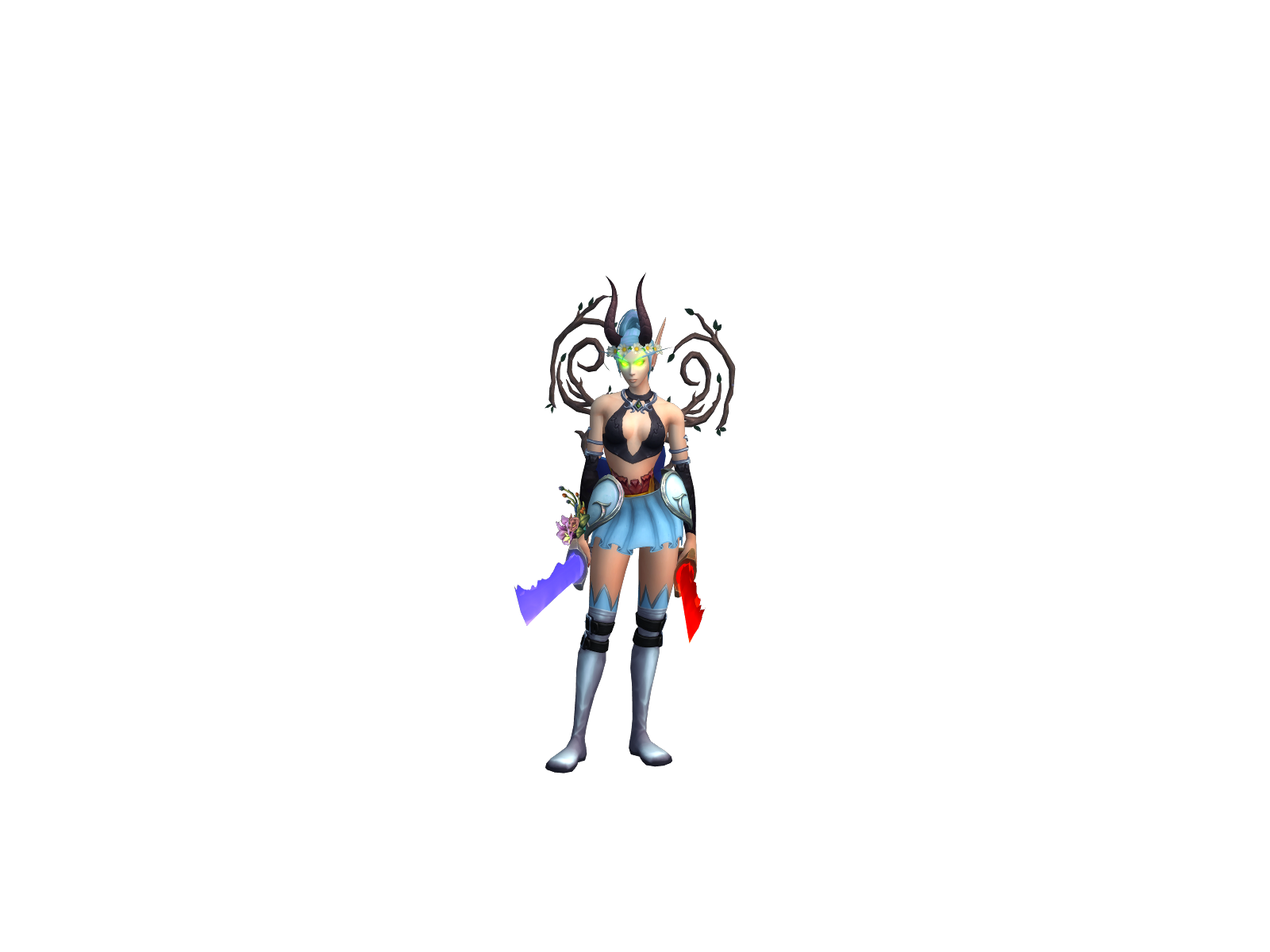 Heartlesse 3D character render